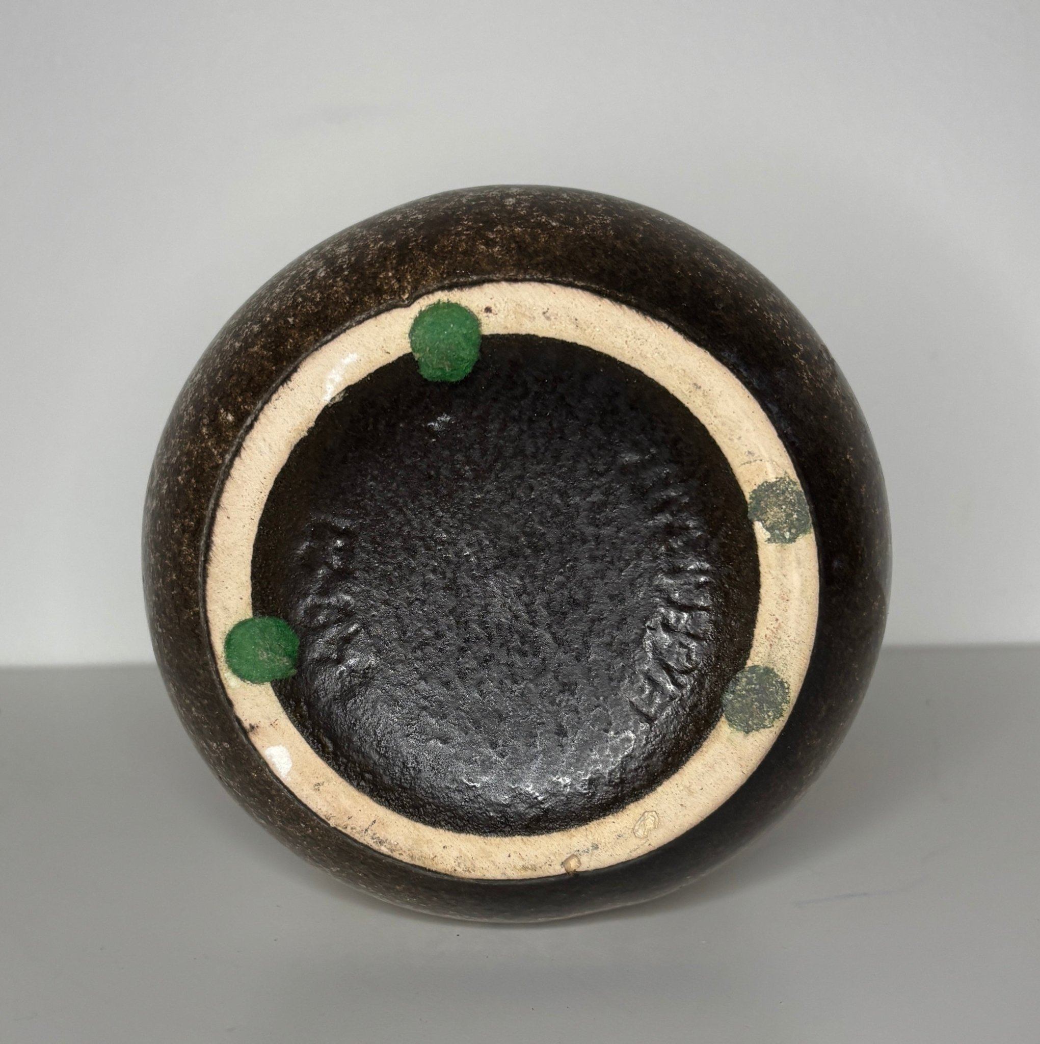 Vintage Scheurich Keramik Lora West German Pottery Lava Vase - photo 4