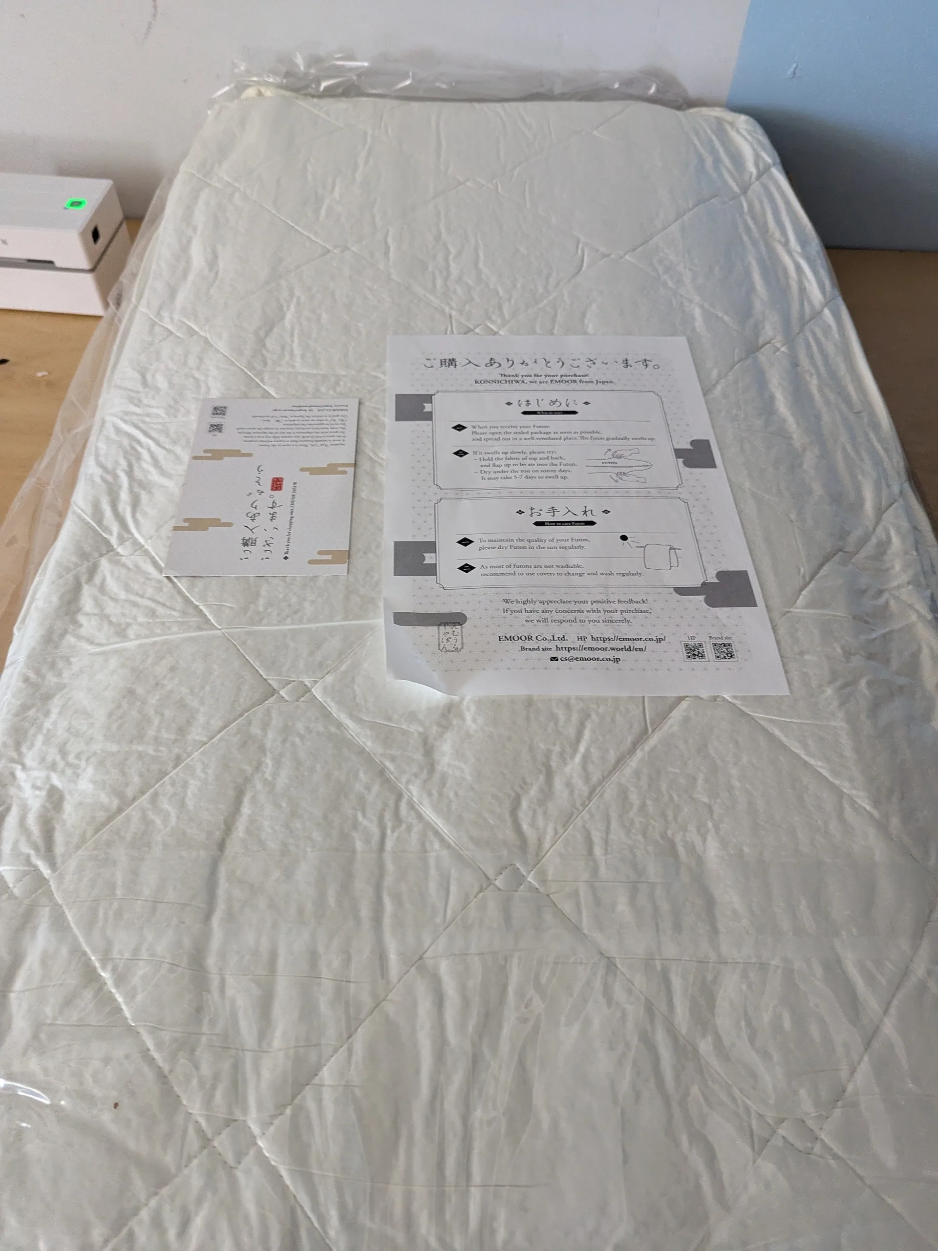 EMOOR Japanese Futon Mattress CLASSE Twin Made in Japan image indicator(4)