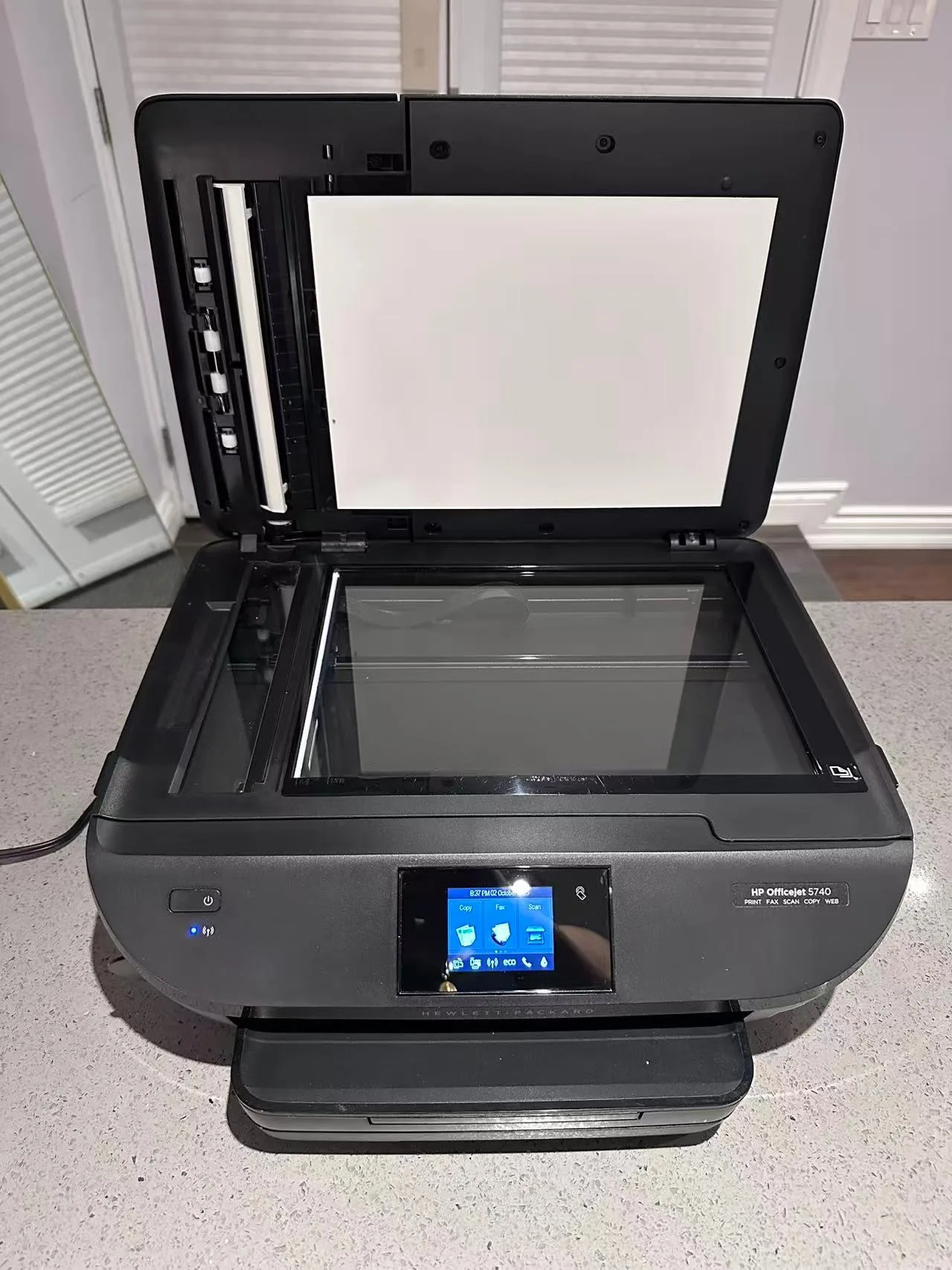 HP OfficeJet 5740 Wireless All-in-One Printer image indicator(2)