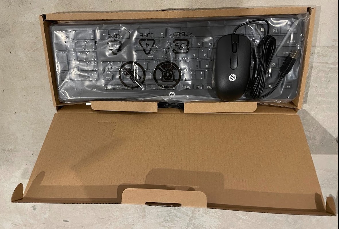 (3 sets) Wired Keyboard & Mouse Set – $5 each or $10 for three - photo 2