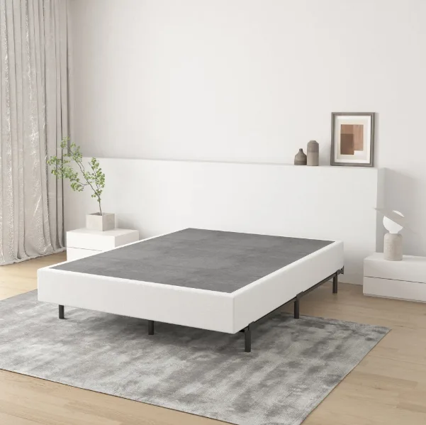 QFTIME 9" Metal Queen Box Spring, Mattress Foundation,Heavy-Duty thumbnail