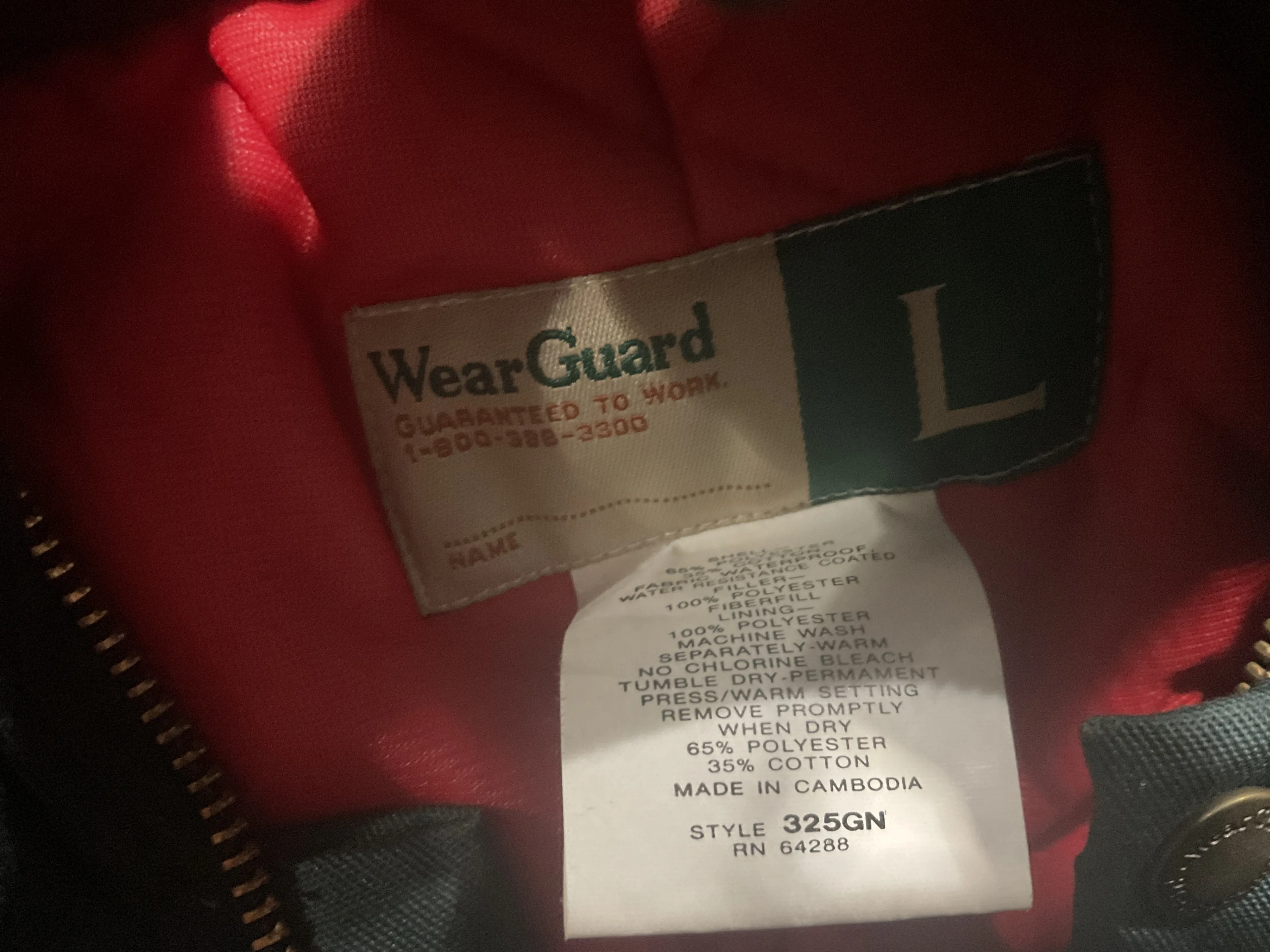 WearGuard Coverall - Size L image indicator(2)