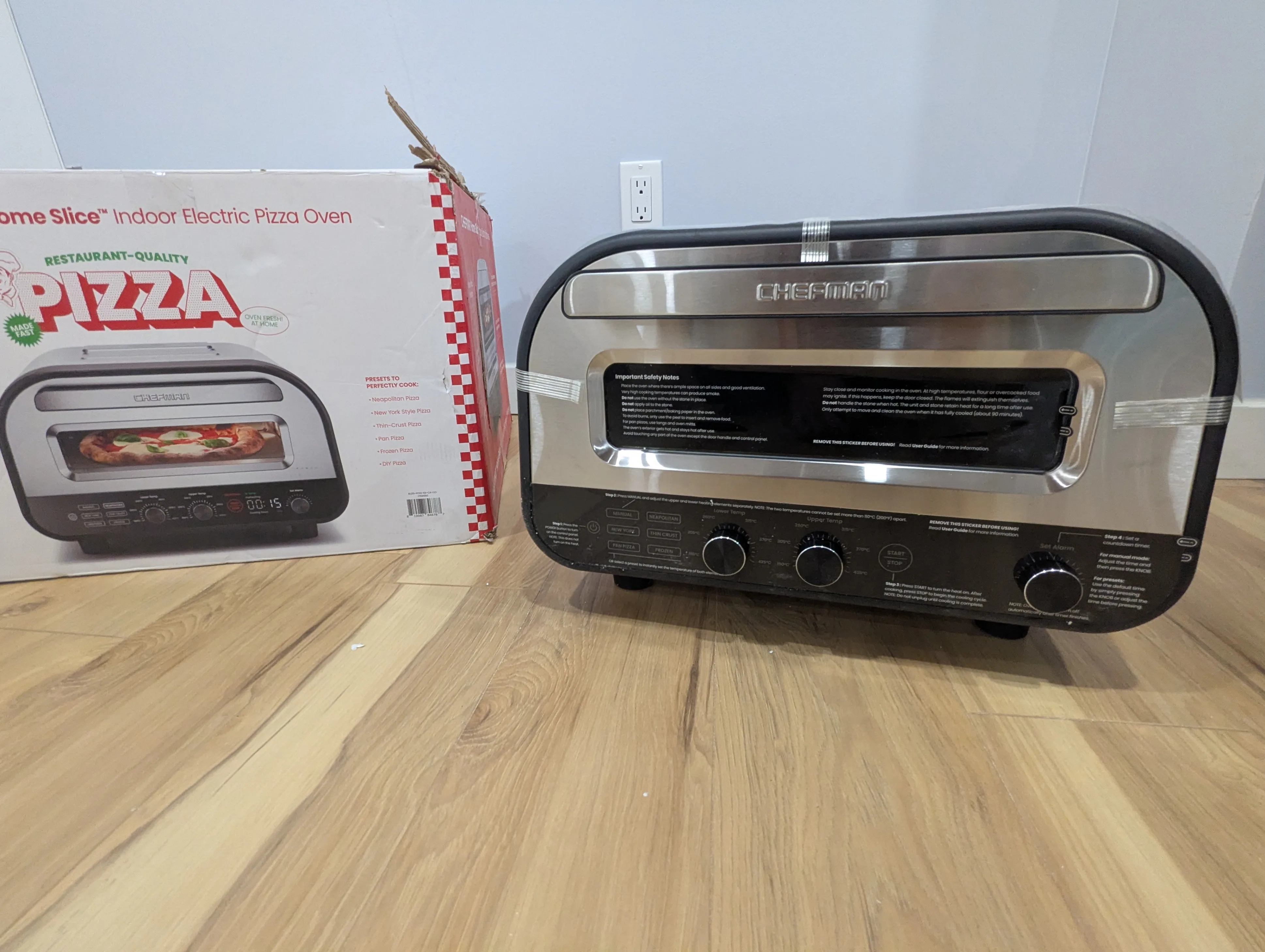 CHEFMAN Indoor Pizza Oven image indicator(6)