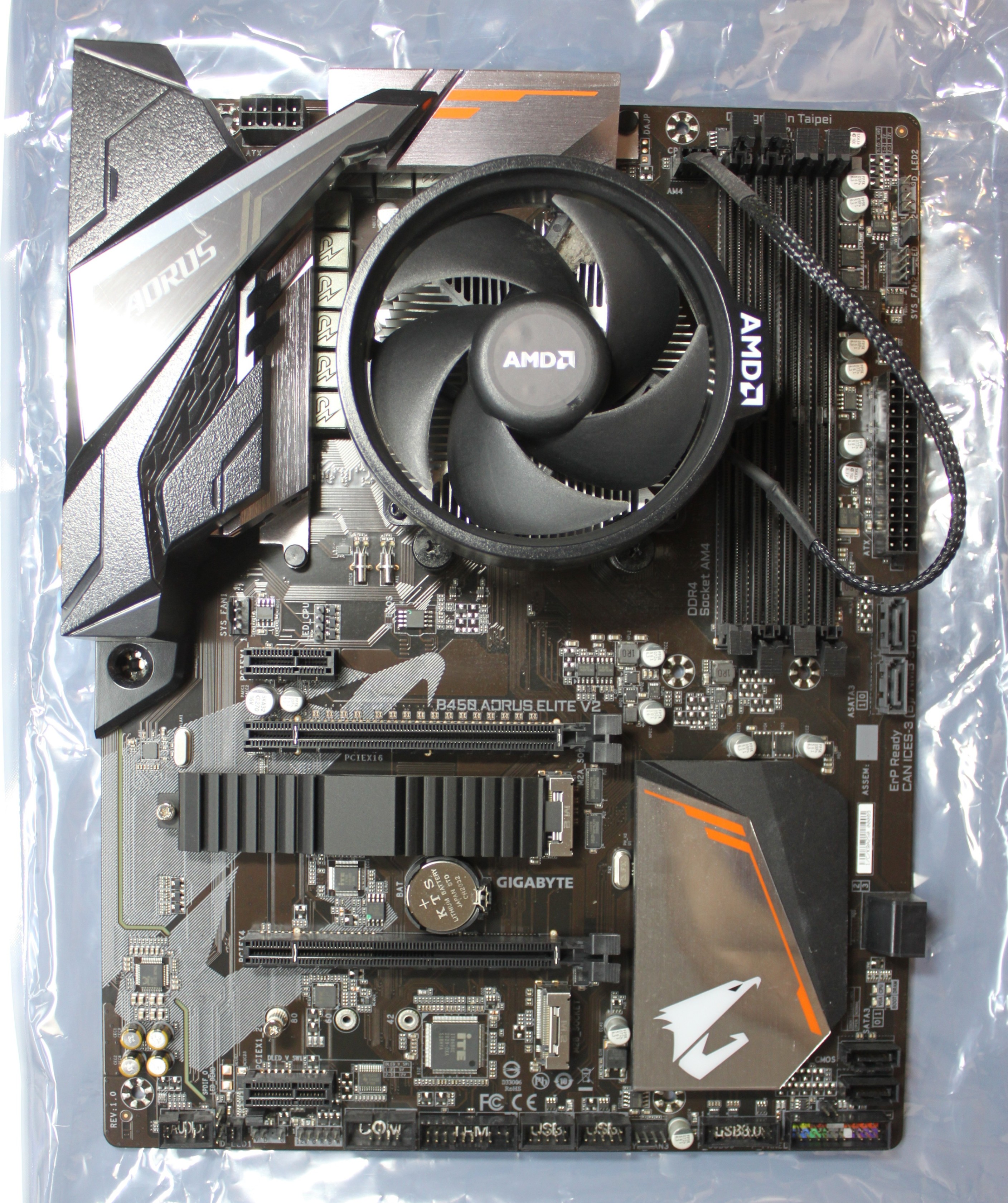AORUS B450 Elite V2 Motherboard - photo 3