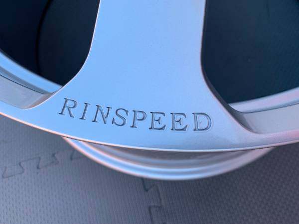 SET of 3 x 22X10 ET 50mm R981 Rinnspeed wheels restored as New - photo 4