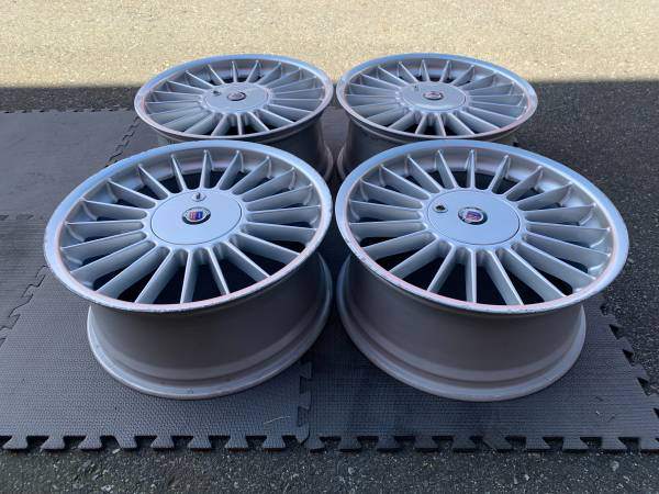 ULTRA RARE - Squared setup 18X8 ALPINA Softline rims - photo 5