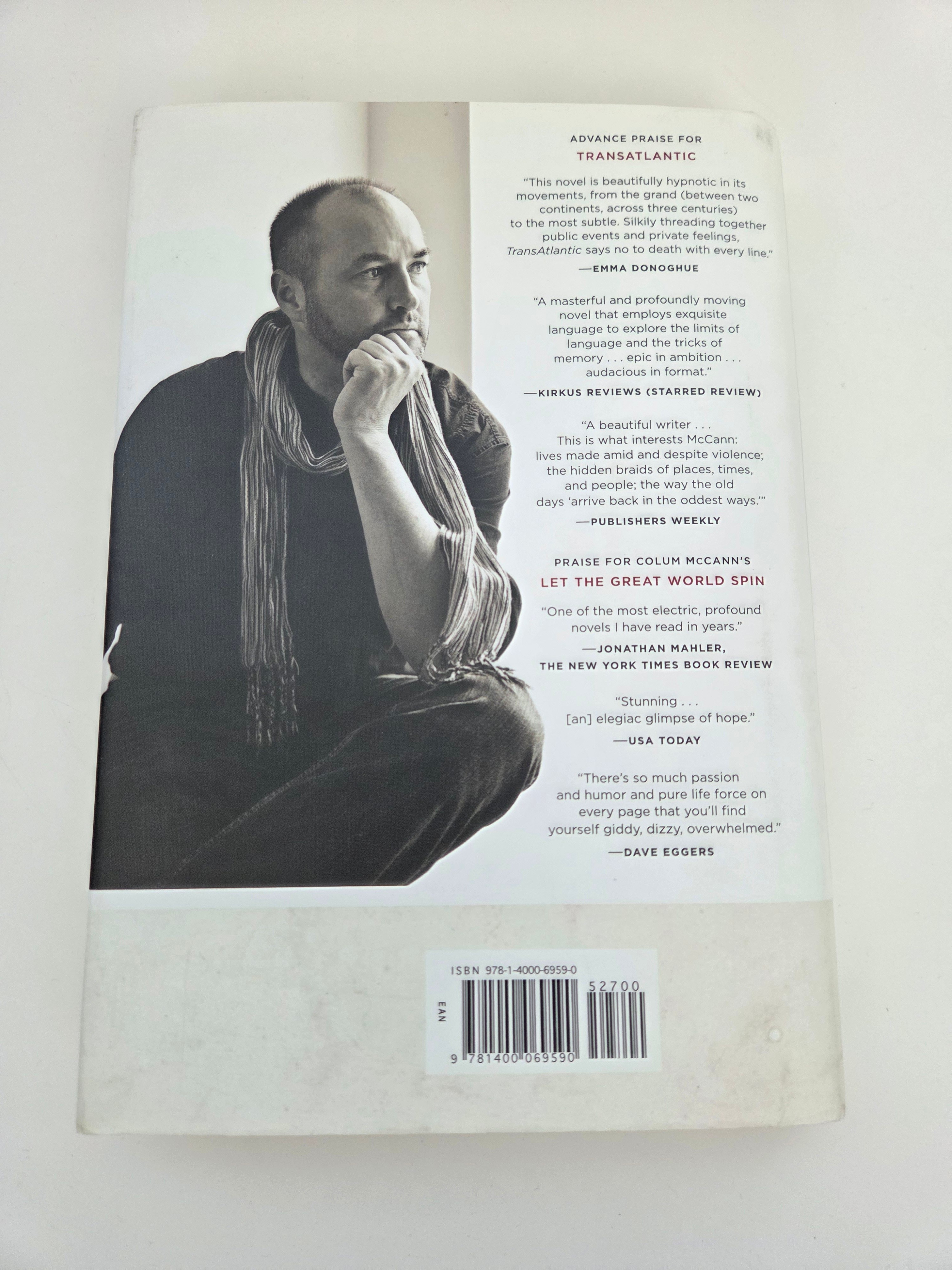 TransAtlantic – Colum McCann, Hardcover 2013 - photo 2