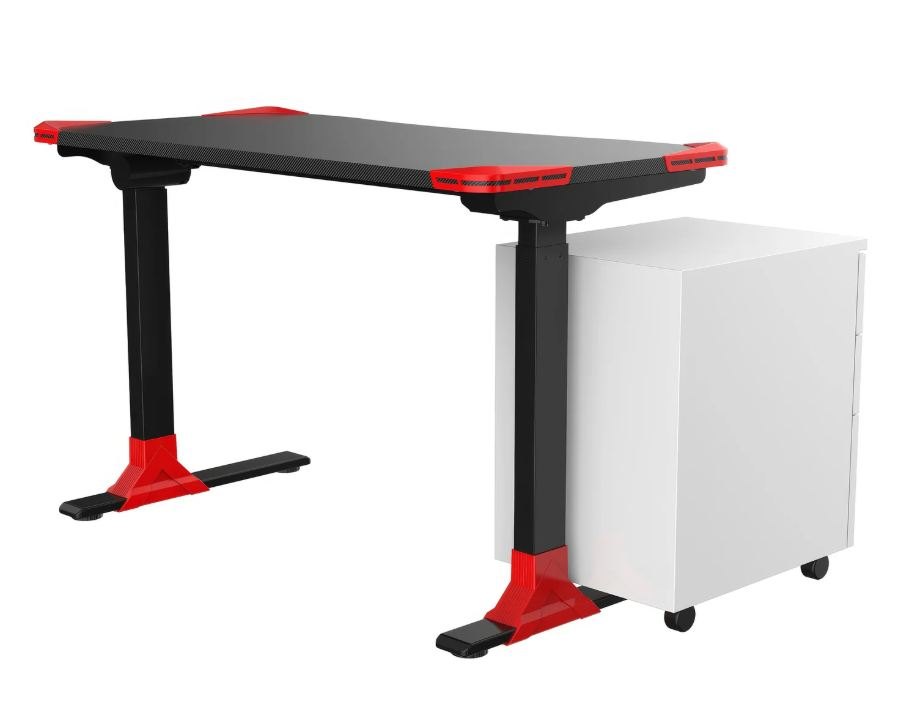 TygerClaw Adjustable Electric Sit-Stand Gaming Desk – Excellent - photo 2