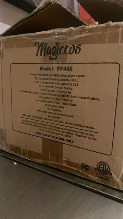 Magiccos 14-Cup Aluminum Diecast Food-Processor image indicator(2)