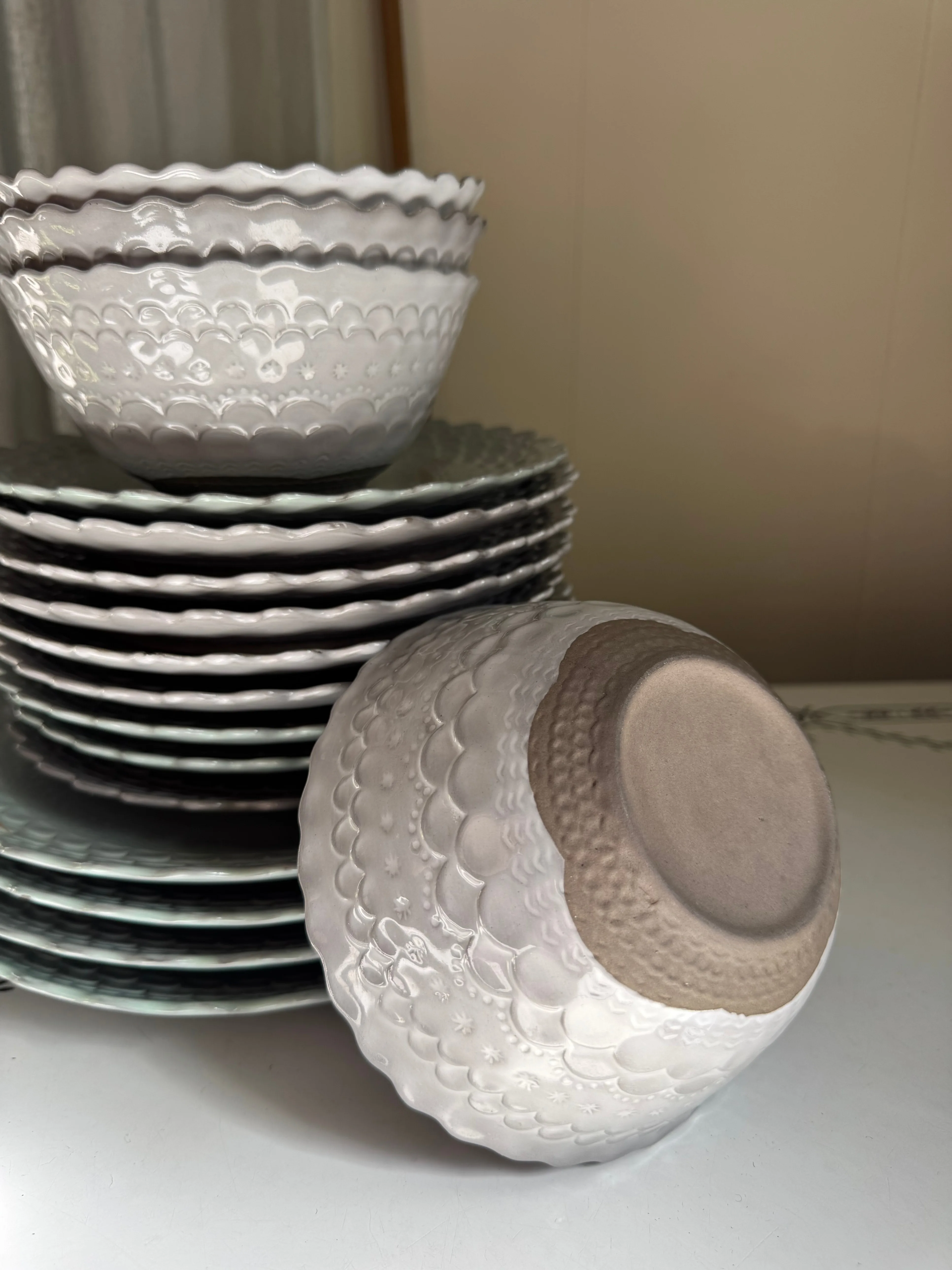 Set of Coordinating Dishes from Anthropologie, Bowls, Plates image indicator(3)