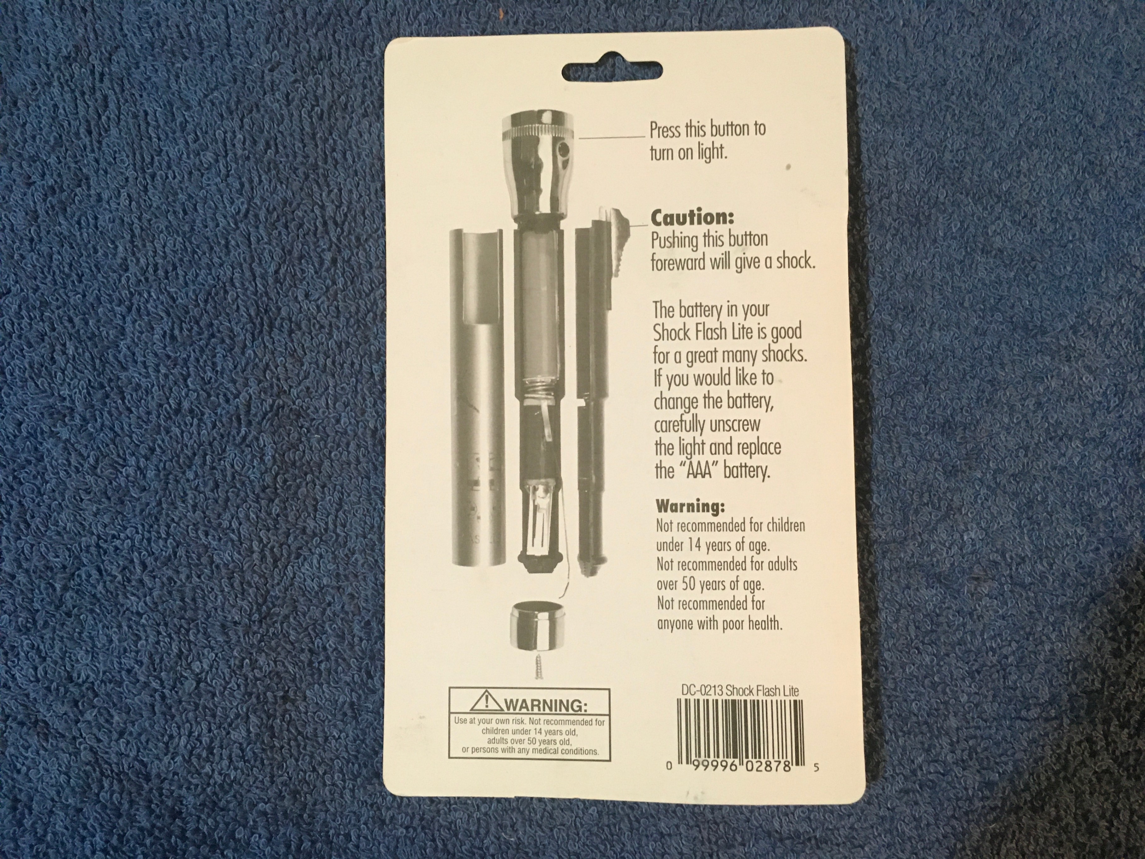 Shock Flash Light - Fun Gag Gift! - photo 2