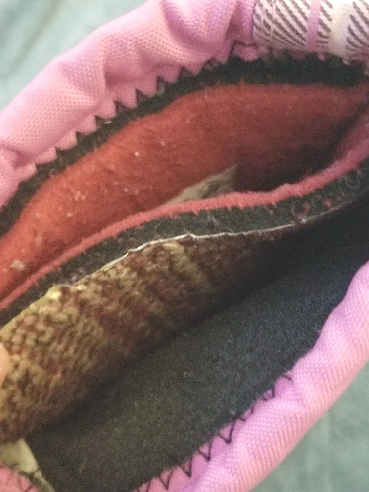 2 pairs girl's winter/rain/snow boots  Sizes 1-2M image indicator(8)