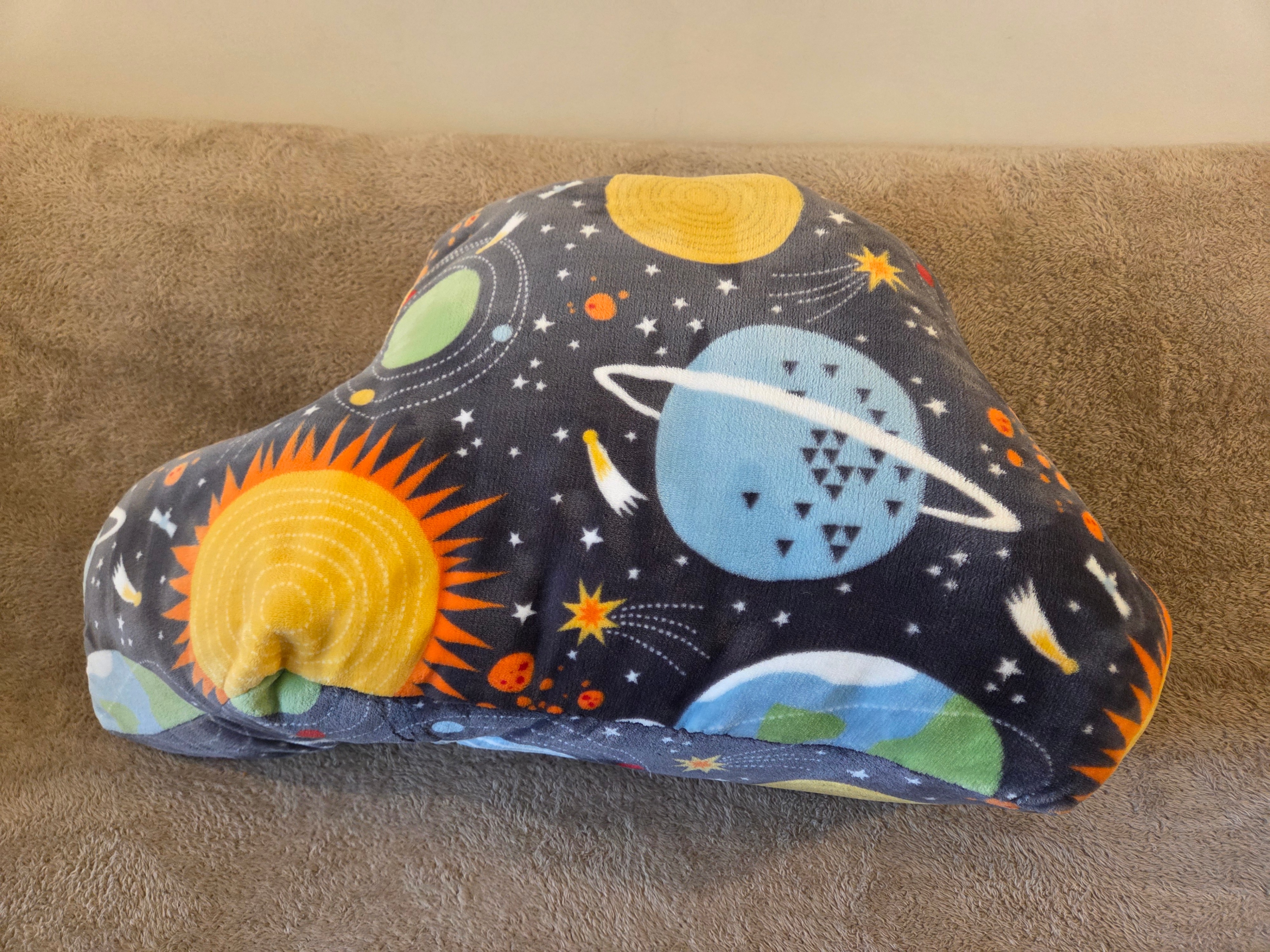 Kids Reading Pillow with Arms - Space Print - photo 2