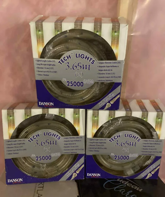 TechLights 12 Feet Multicolour Christmas Rope Lights thumbnail