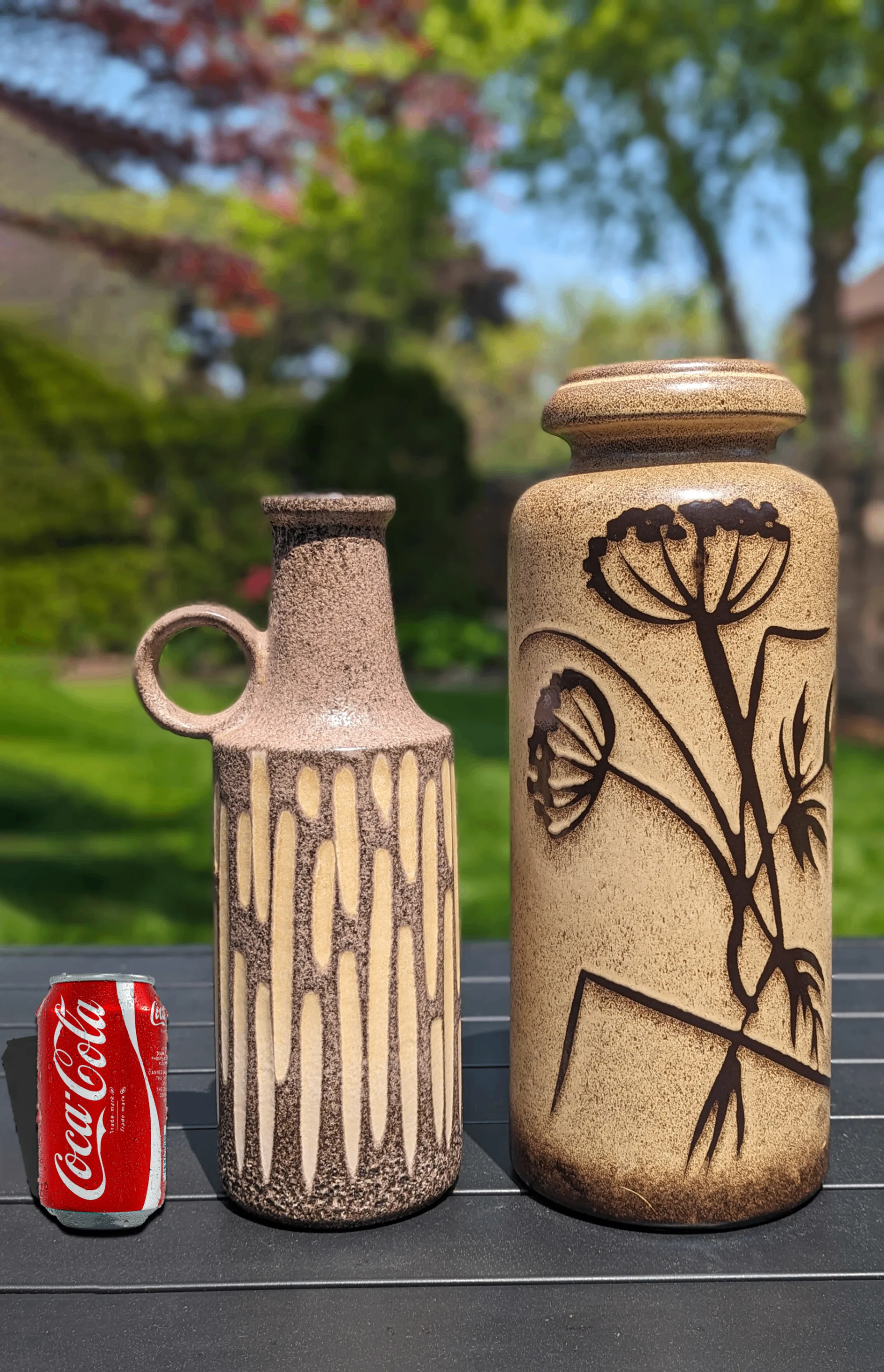 Vintage MCM Scheurich Keramik Vases - West Germany