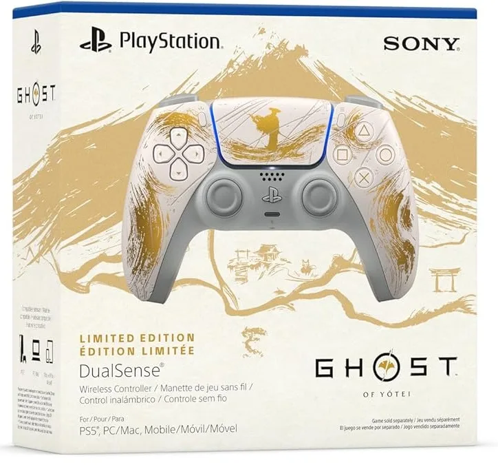 Ghost of Yotei Gold PS5 Controller - Brand NEW Open Box
