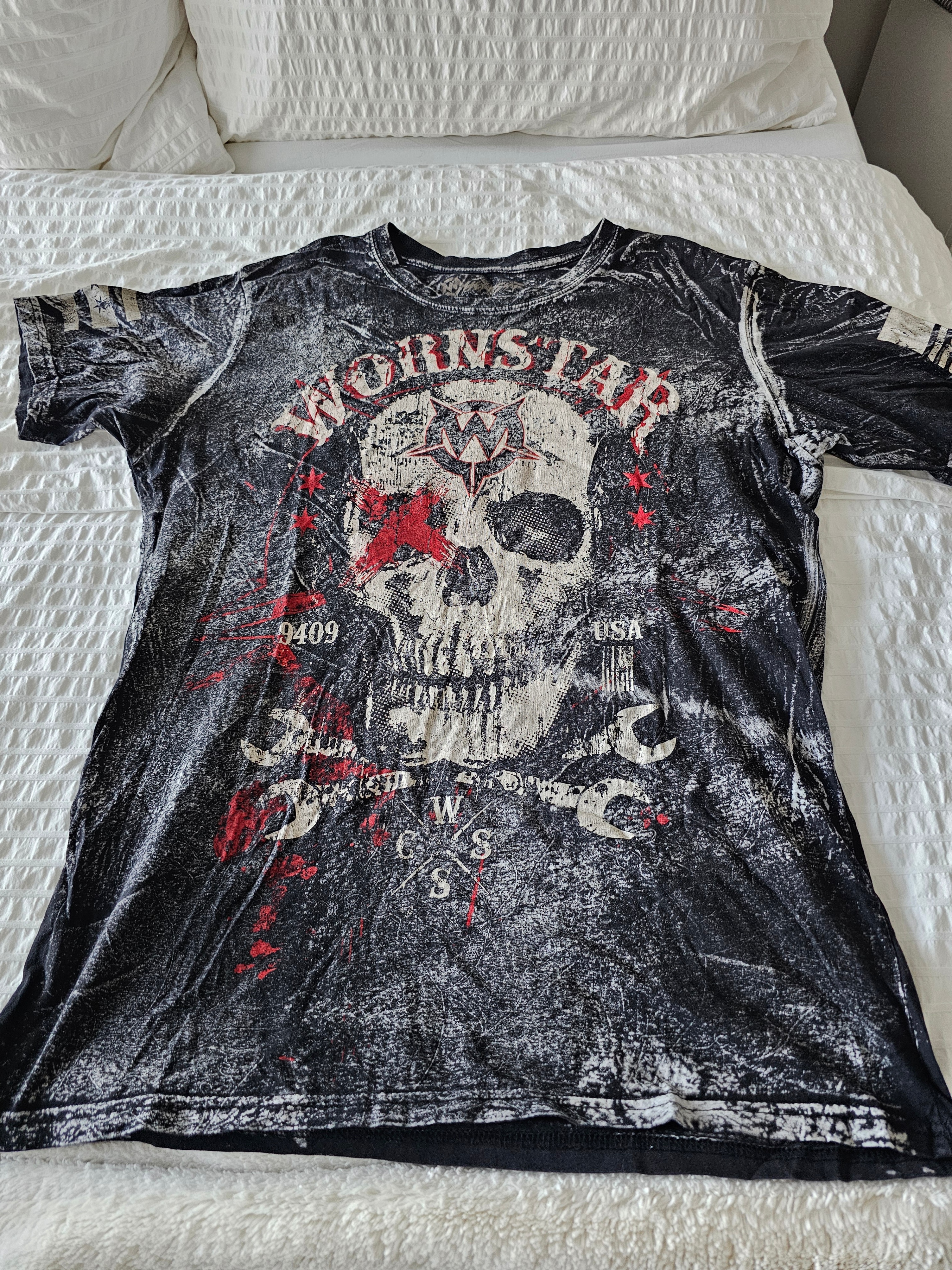 "WORNSTAR" Death Mechanic-Designer T-Shirt