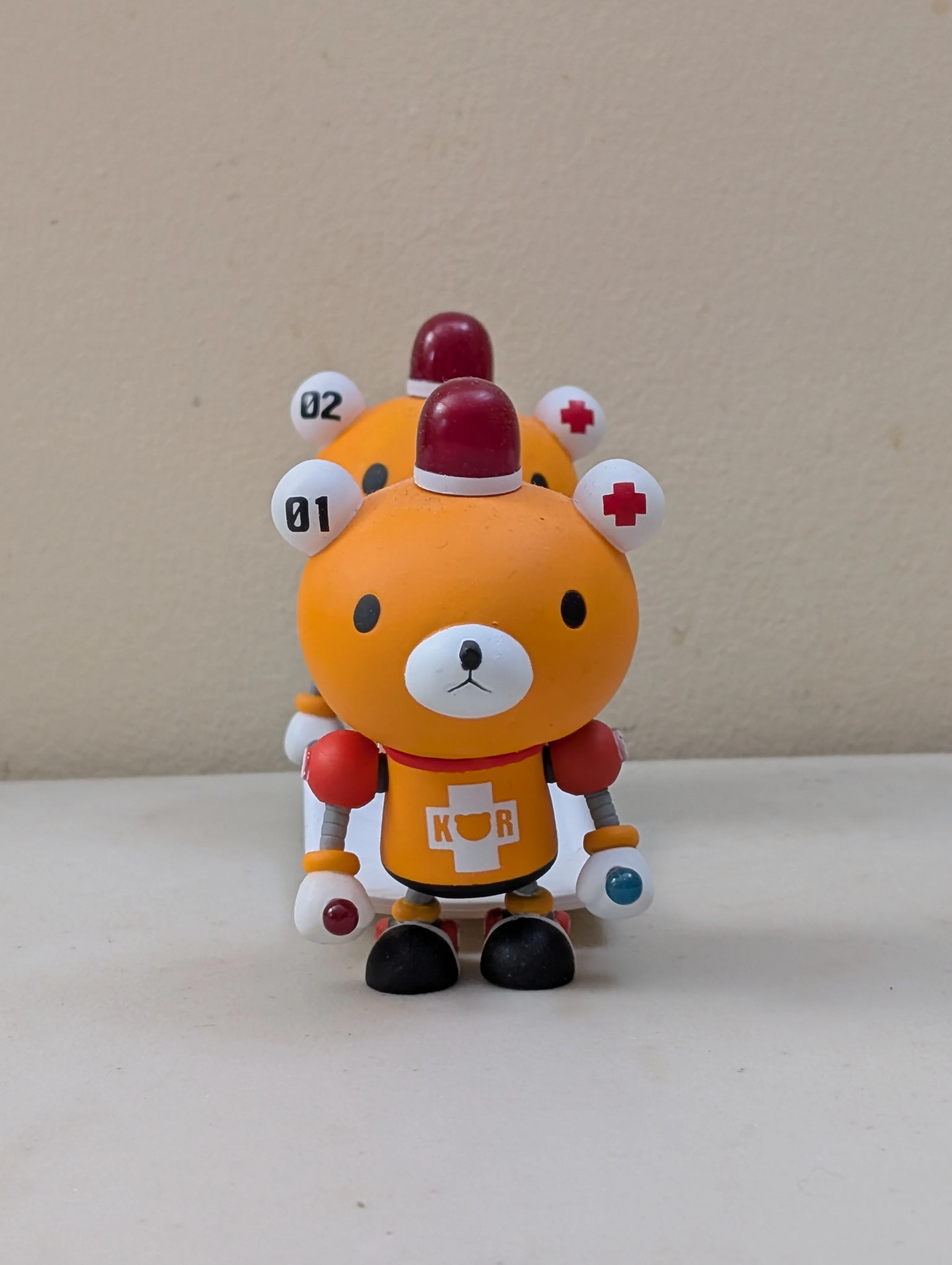 Panda Z: Rescue Bear 01 and 02 set (no box)