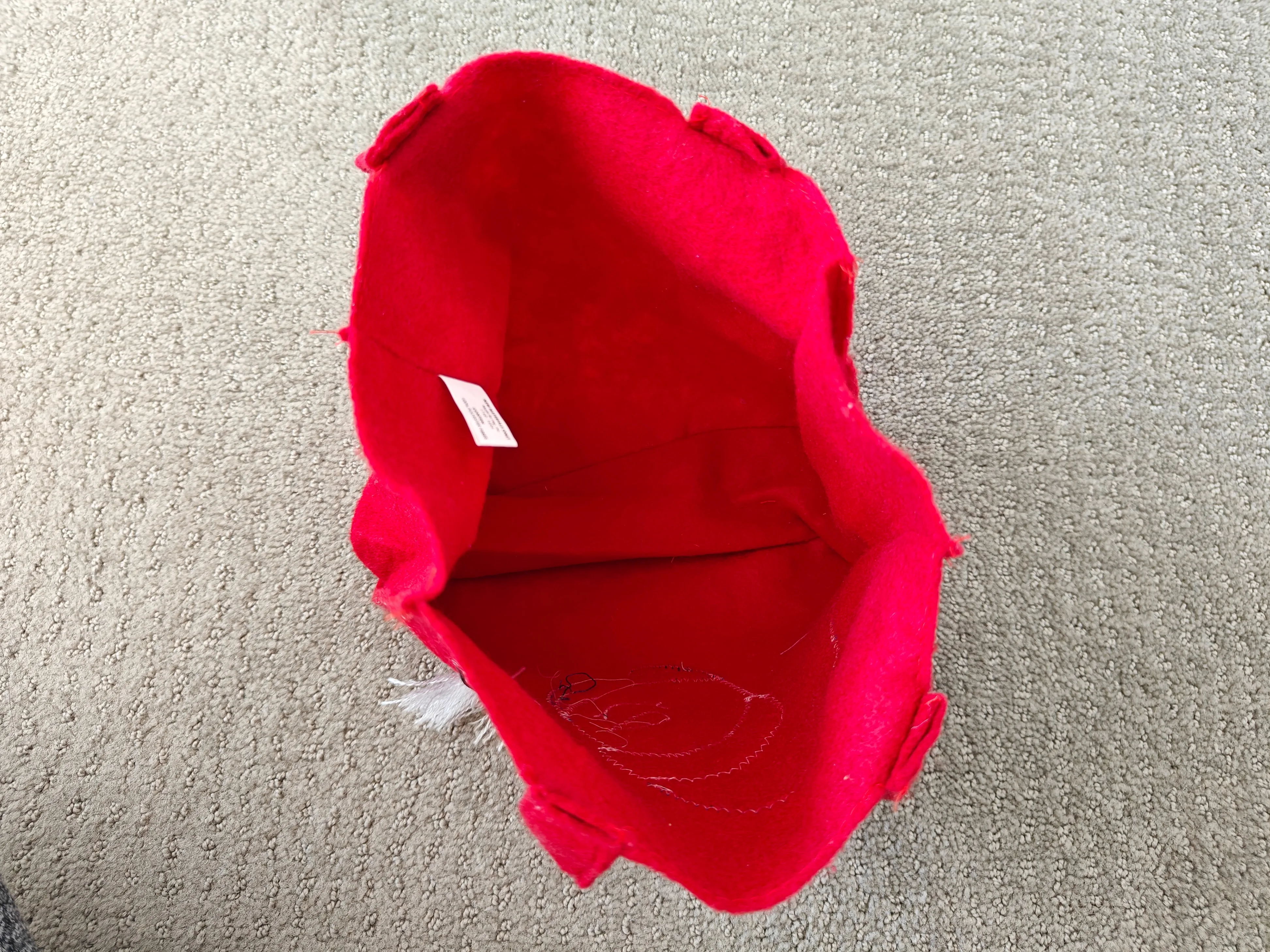 Christmas Fabric Gift Bag - Stocking Stuffer Decoration image indicator(10)