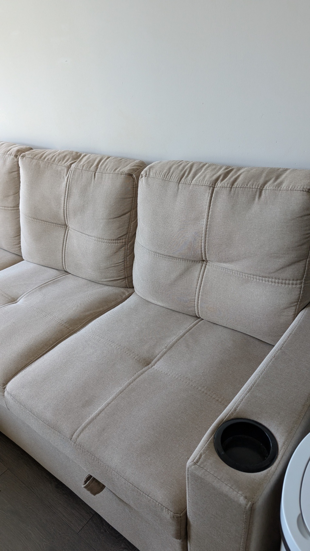 Pull Out Sofa Bed with Storage - photo 4