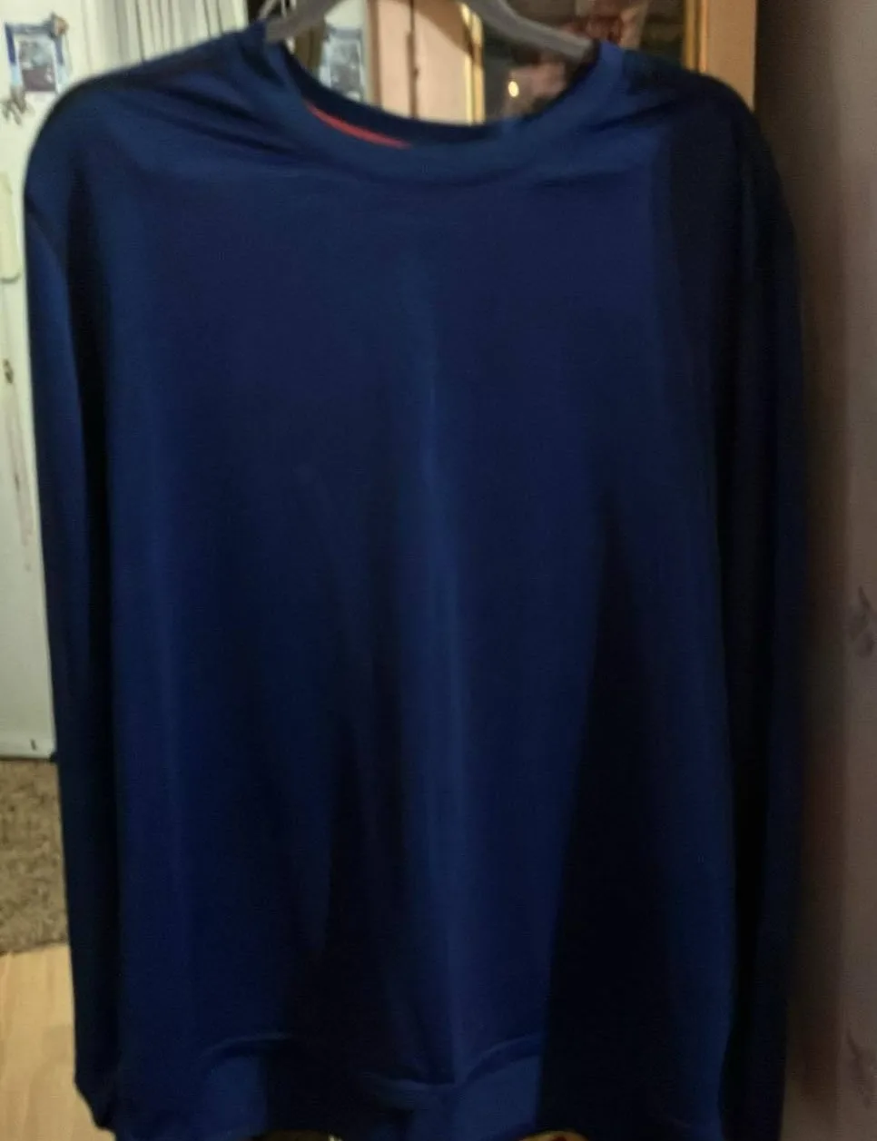 Man Athletic Works Blue Top Size XL