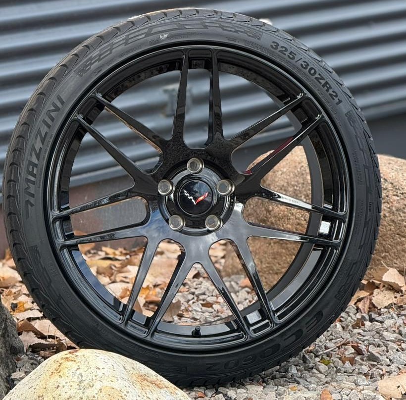 NEW 20"& 21"CORVETTE C8 Forged(5x120)+245/35/R20 & 325/30/R21 ti - photo 3
