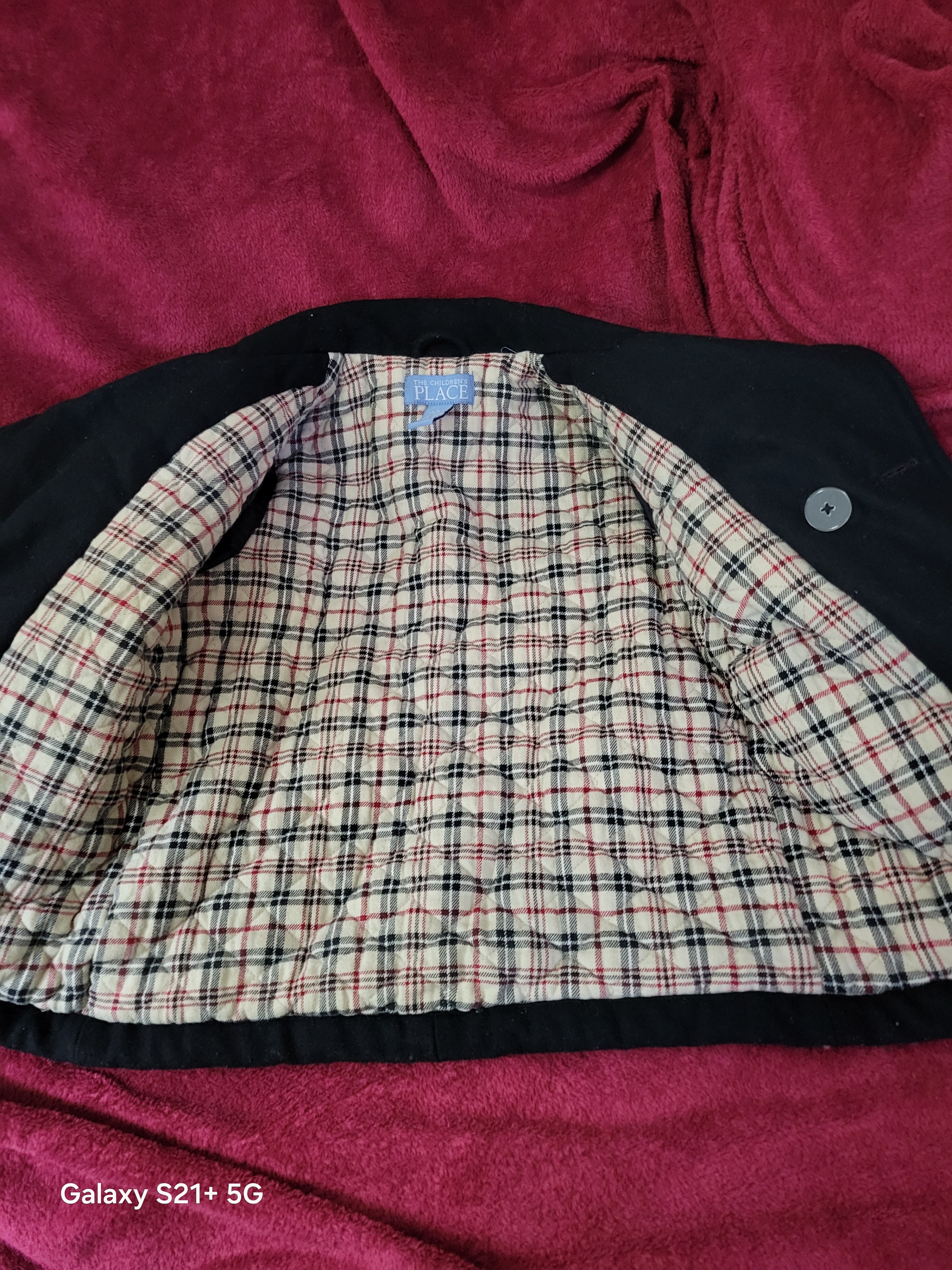CHILDREN'S PLACE BOYS PEA COAT FOR THOSE COLD DAYS - photo 4