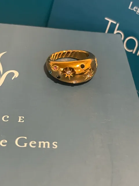 Celestial Starburst Ring