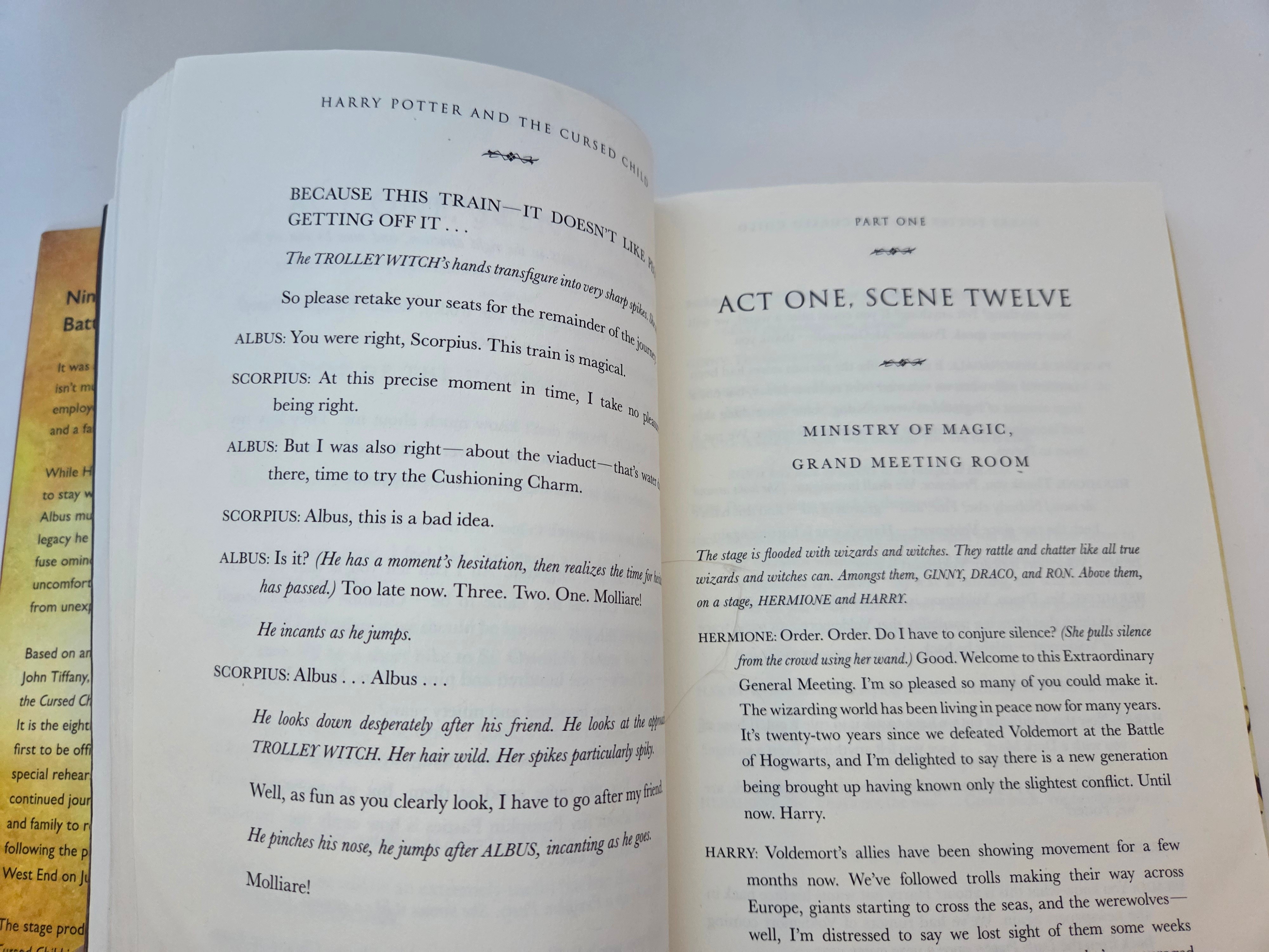 Harry Potter: Cursed Child Script, 2016 HC – Canada - photo 5