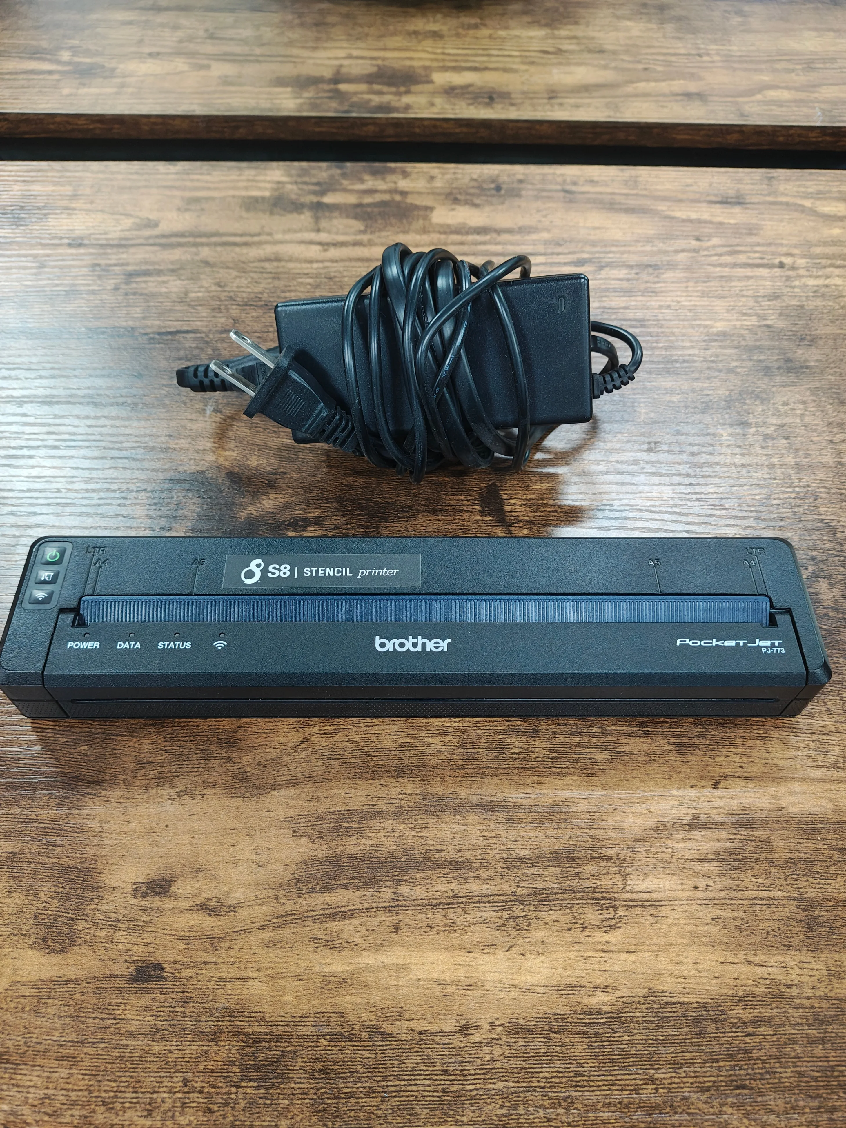 Brother S8 PJ773 PocketJet Stencil Printer image indicator(3)