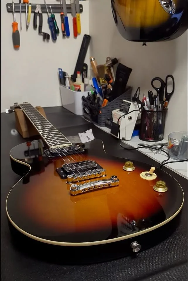 Les Paul Style Electric Guitar (Donner) thumbnail