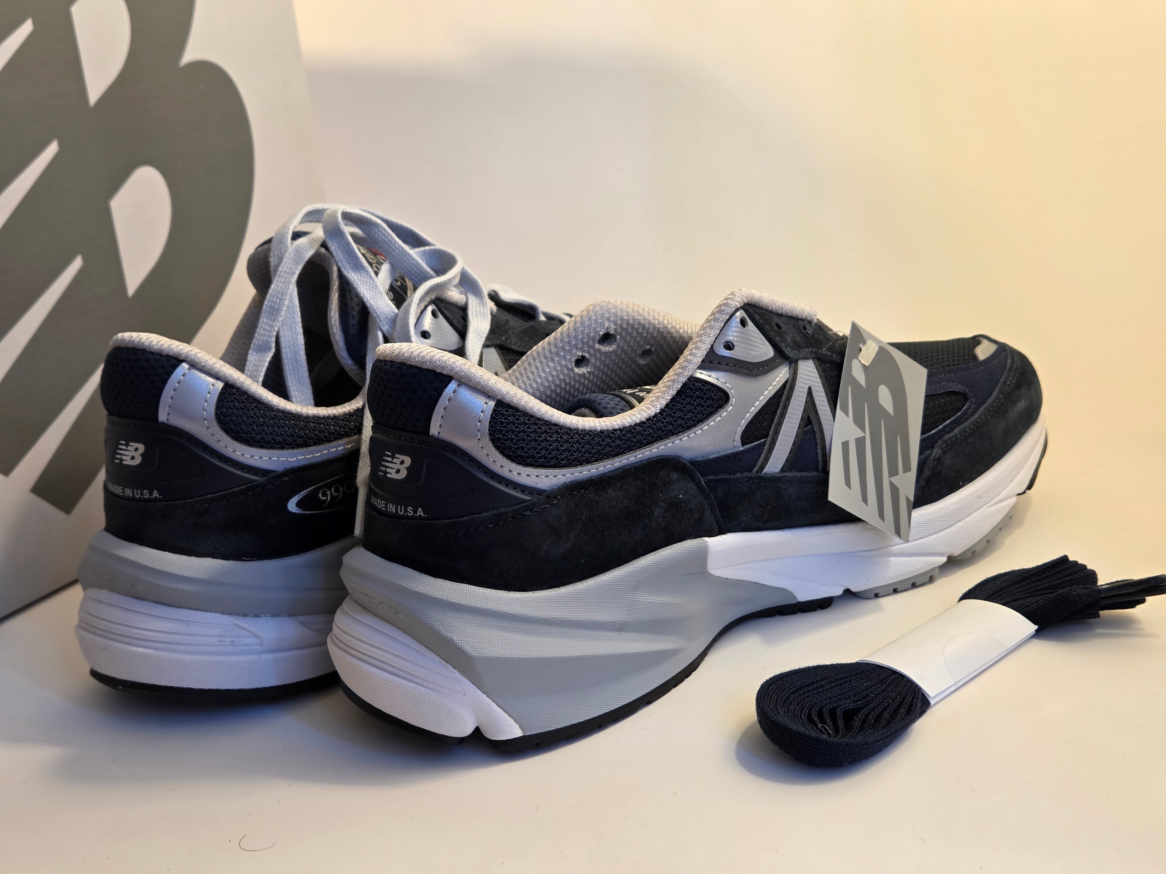 New Balance 990v6 Made in USA Navy, US 10.5 D - photo 3
