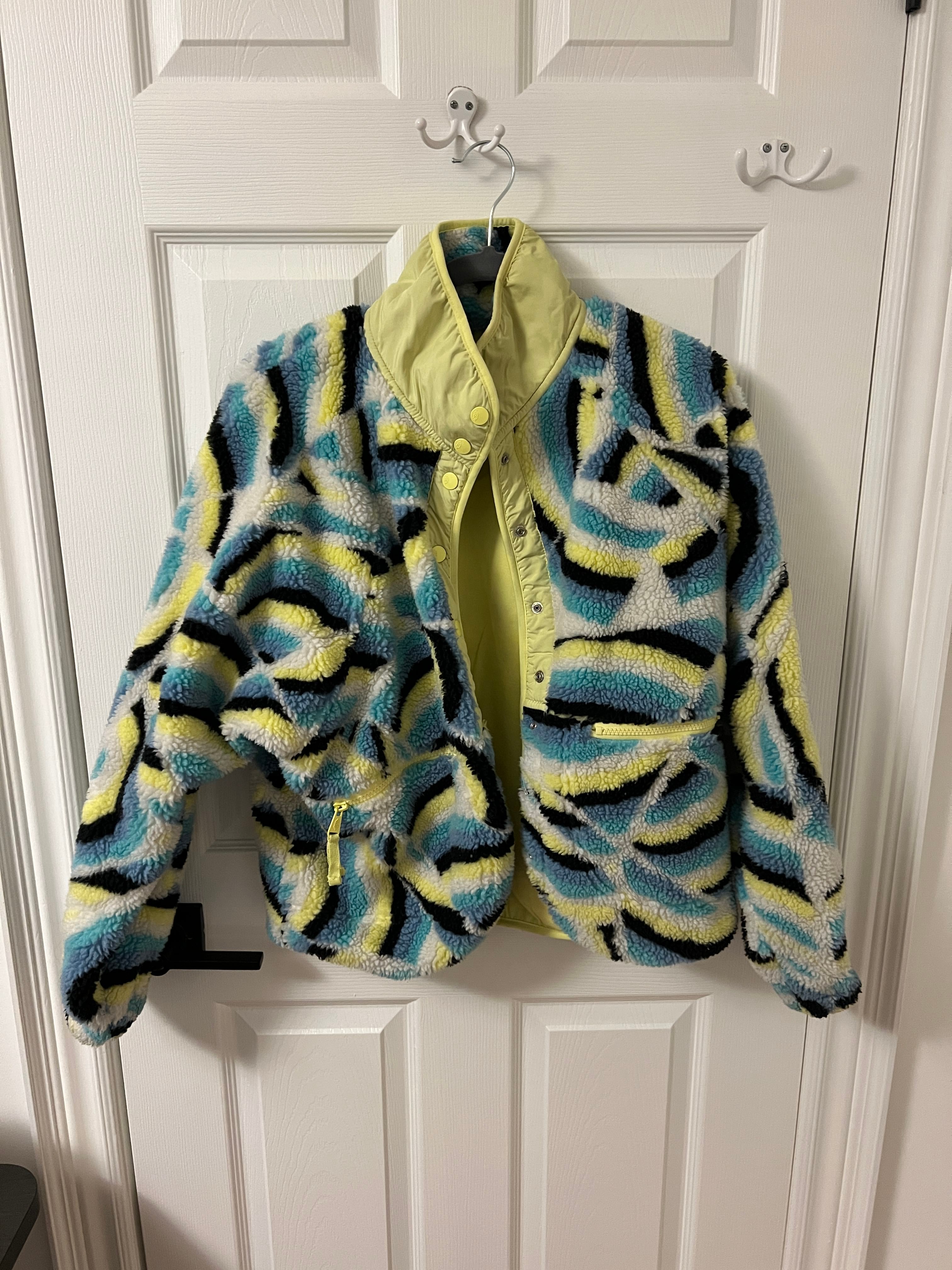 Free People - Hit The Slopes Printed Fleece Jacket