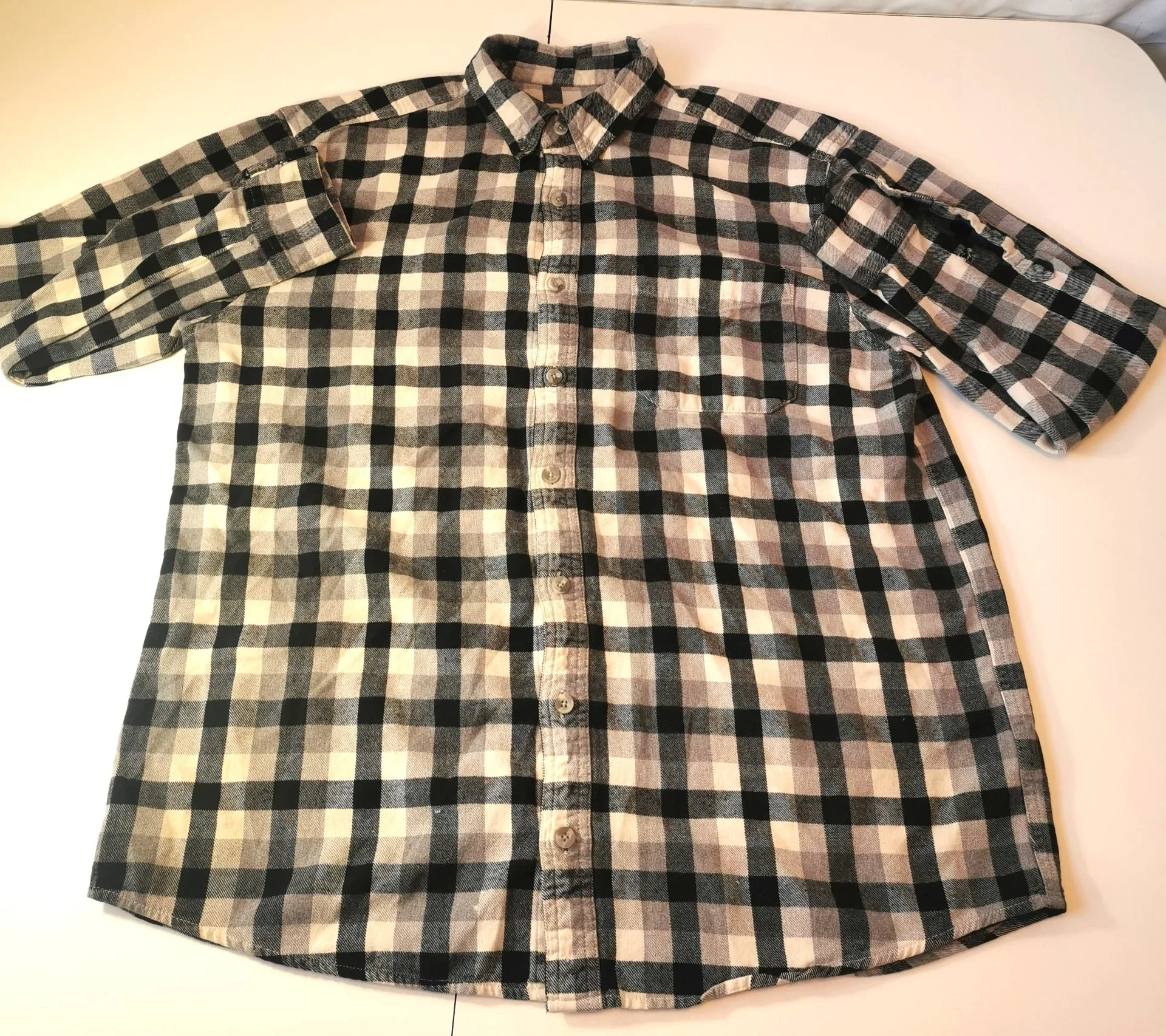 Blue Harbor Shirt Long Sleeve Flannel Button Up Men's Size XL image indicator(2)