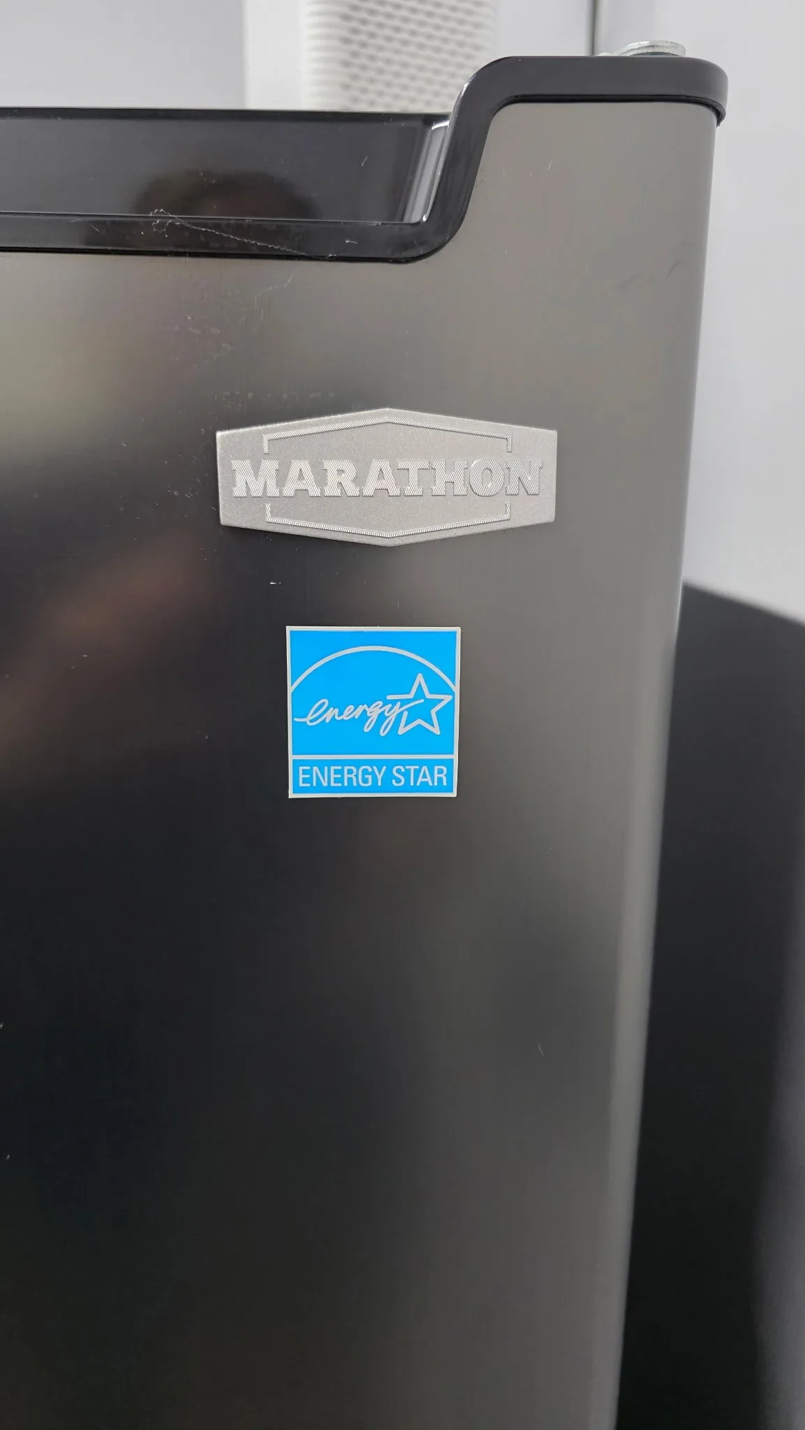 Marathon 22” Black Steel Refrigerator - image indicator(5)