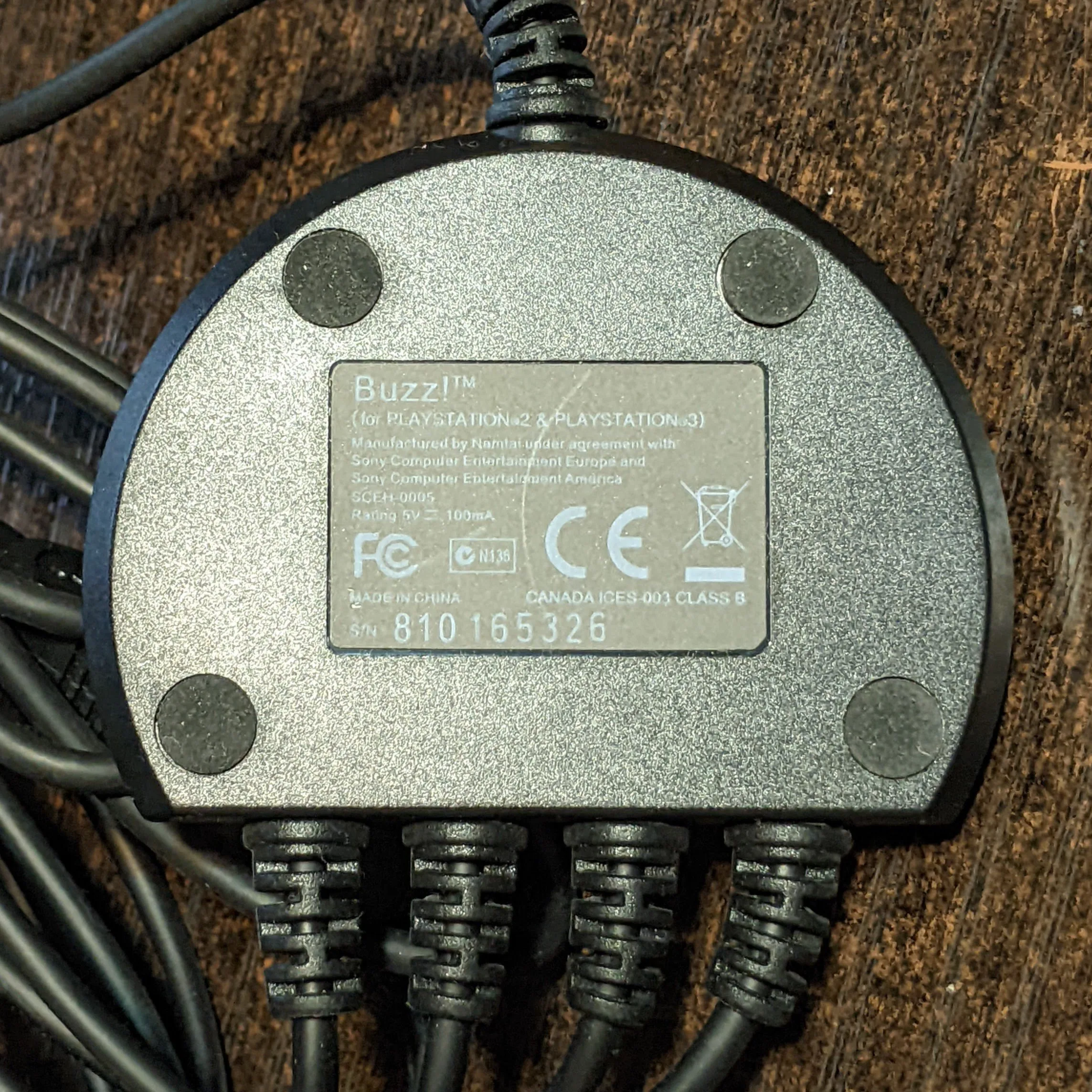 Buzz The Hollywood Quiz and Buzzer Controllers PS2 PlayStation 2 image indicator(10)