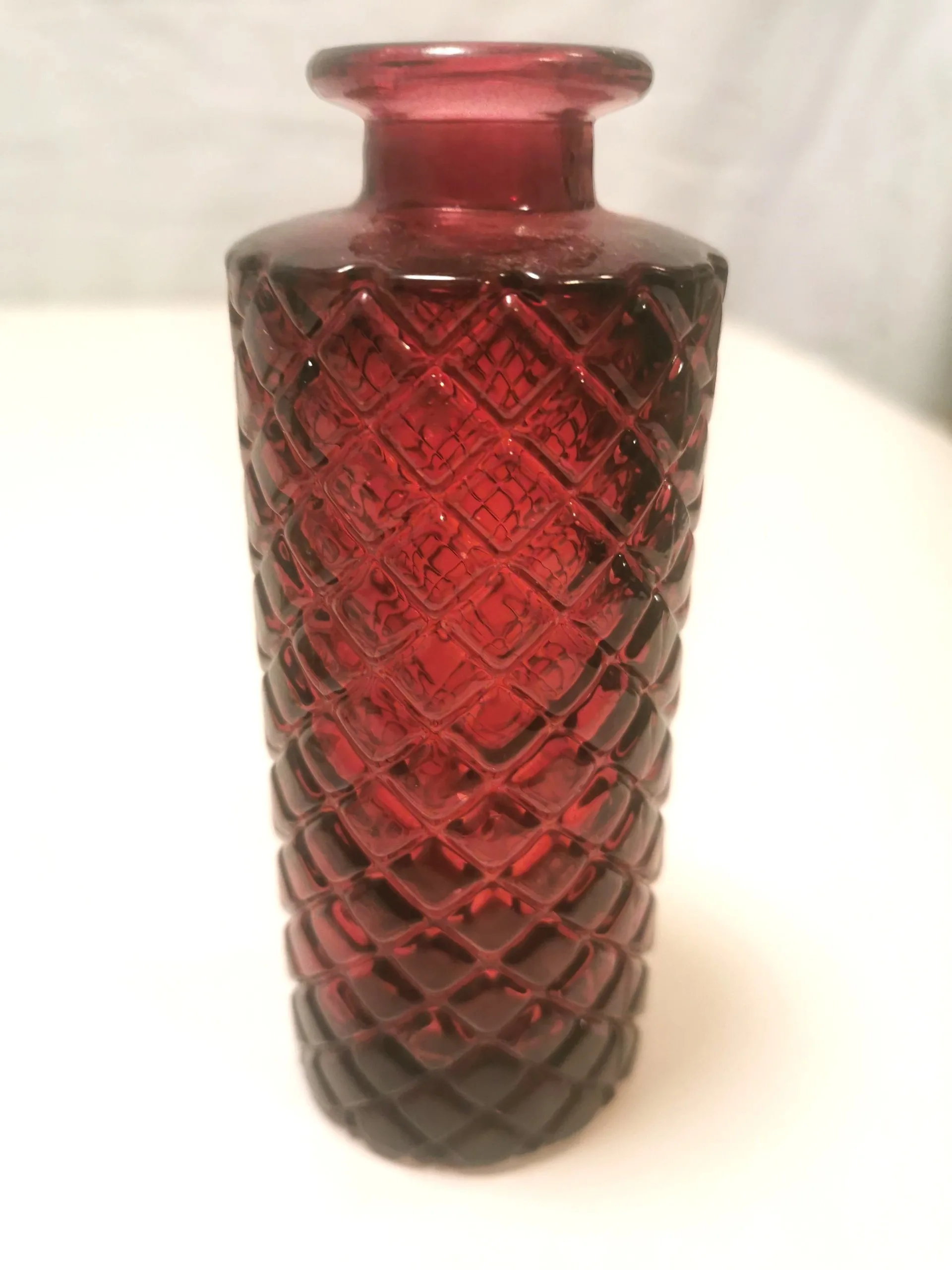 Pair of Vintage glass pieces- Gold Glass, Ruby Red image indicator(7)