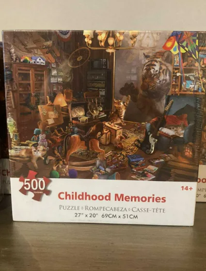 Childhood Memories 500 Piece Puzzles image indicator(2)