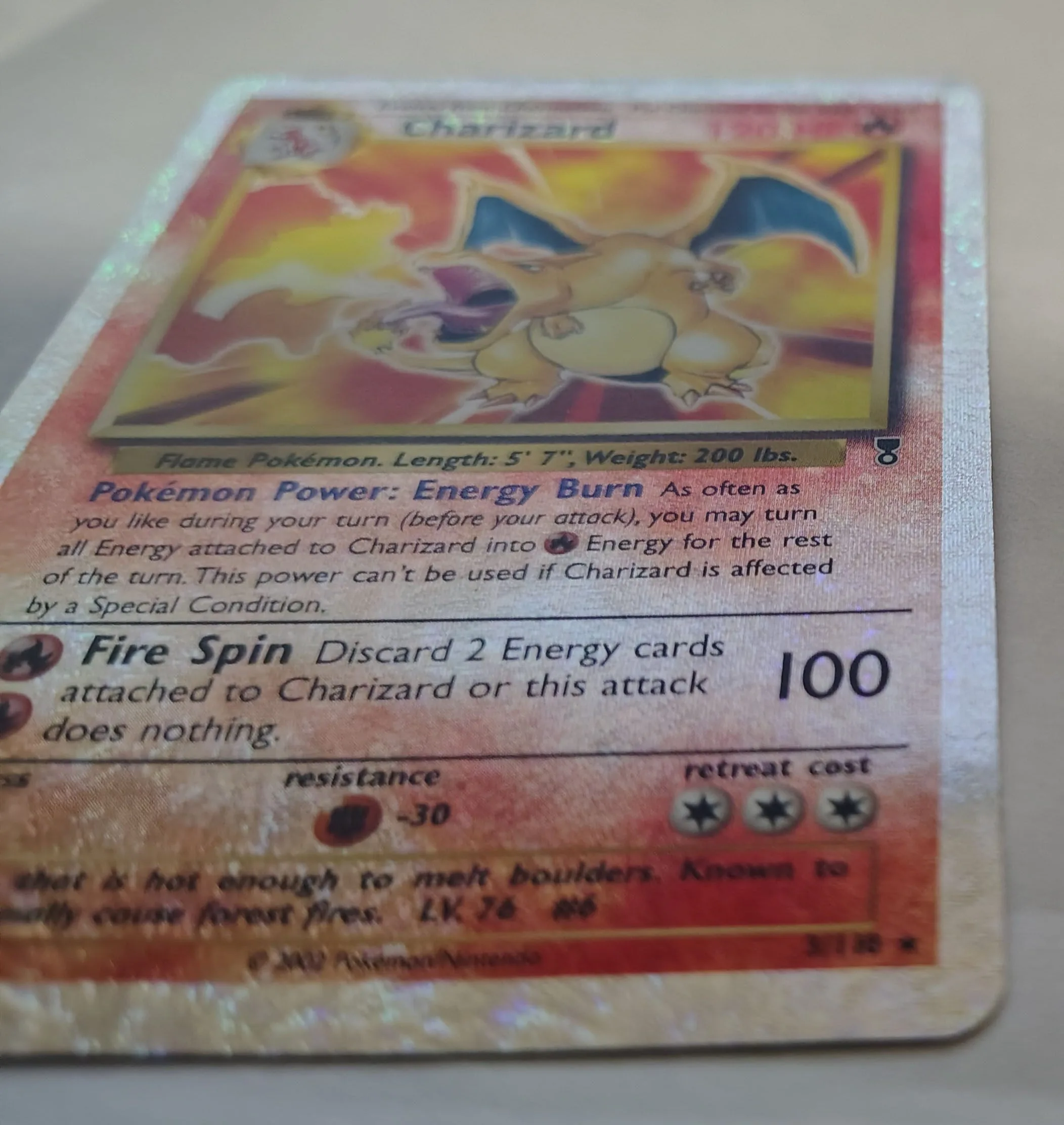 Charizard Reverse Holo Pokemon Card Legendary Collection image indicator(7)