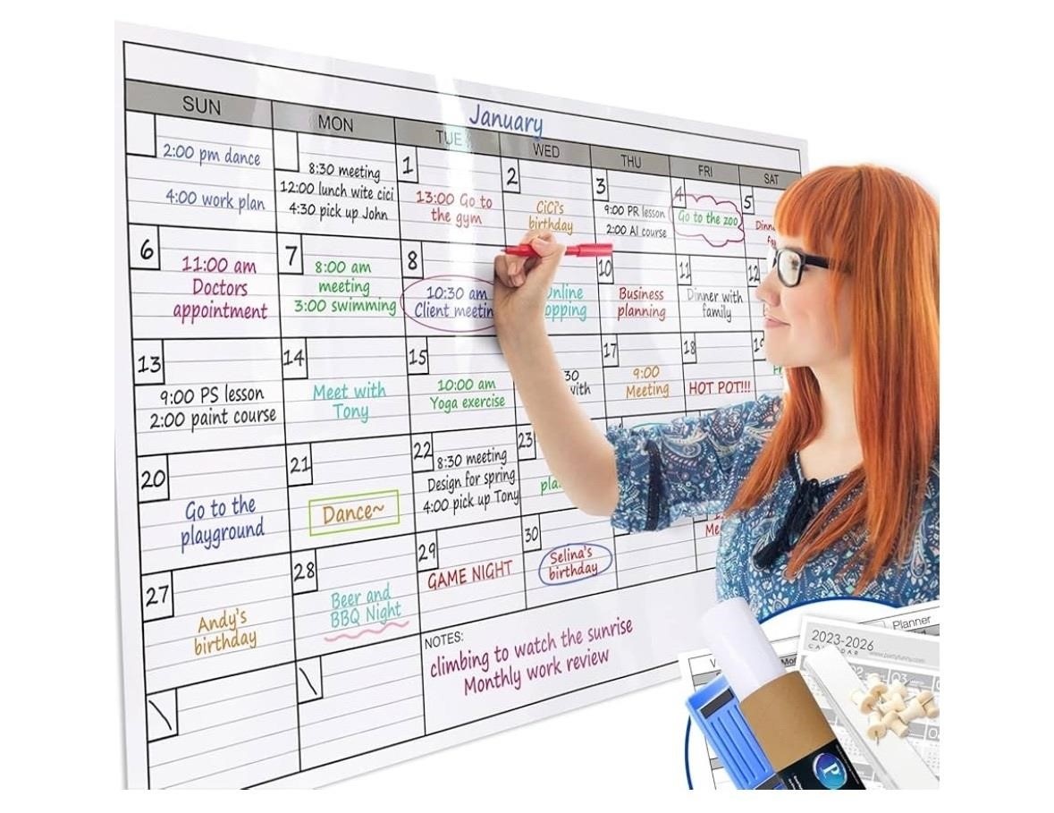 Dry Erase Monthly Laminated Jumbo - photo 3
