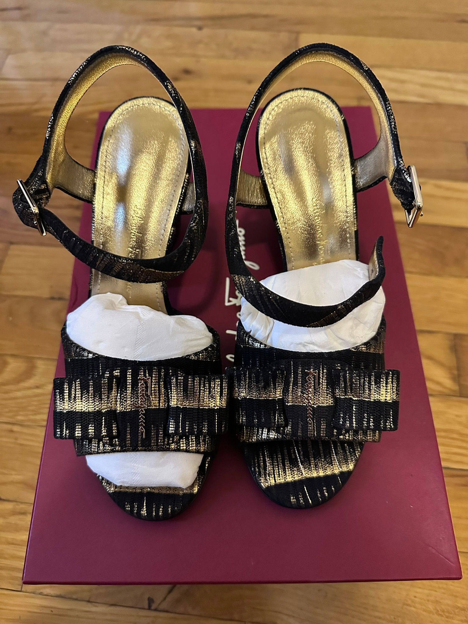 Salvatore Ferragamo “Violet” Heels (Brand New, Never Worn)