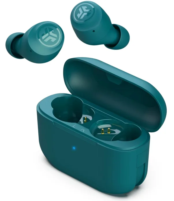 JLab Go Air Pop – Teal Bluetooth Earbuds, Dual Connect image indicator(3)