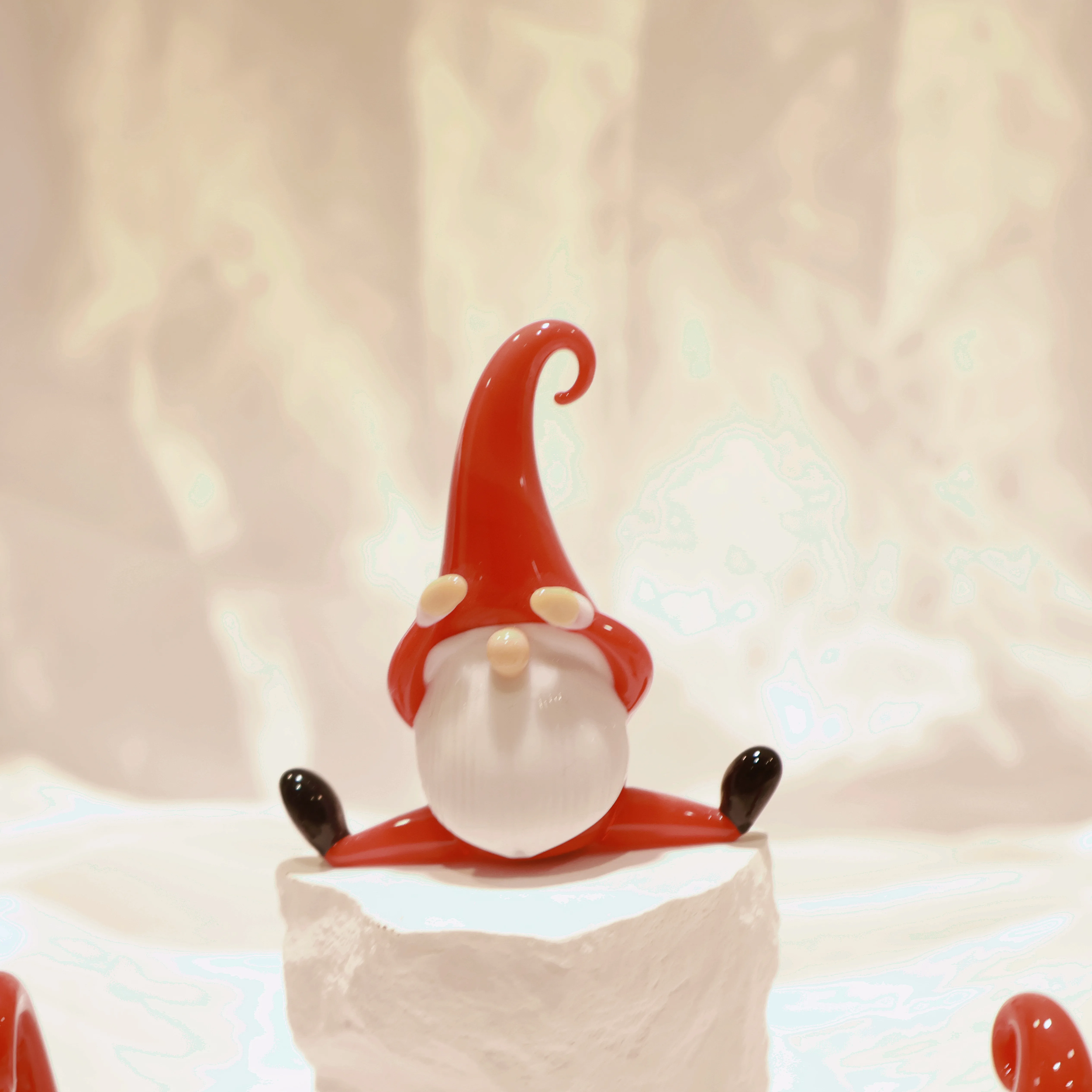 Handmade delicate blown glass for Chritsmas gift/decoration image indicator(2)