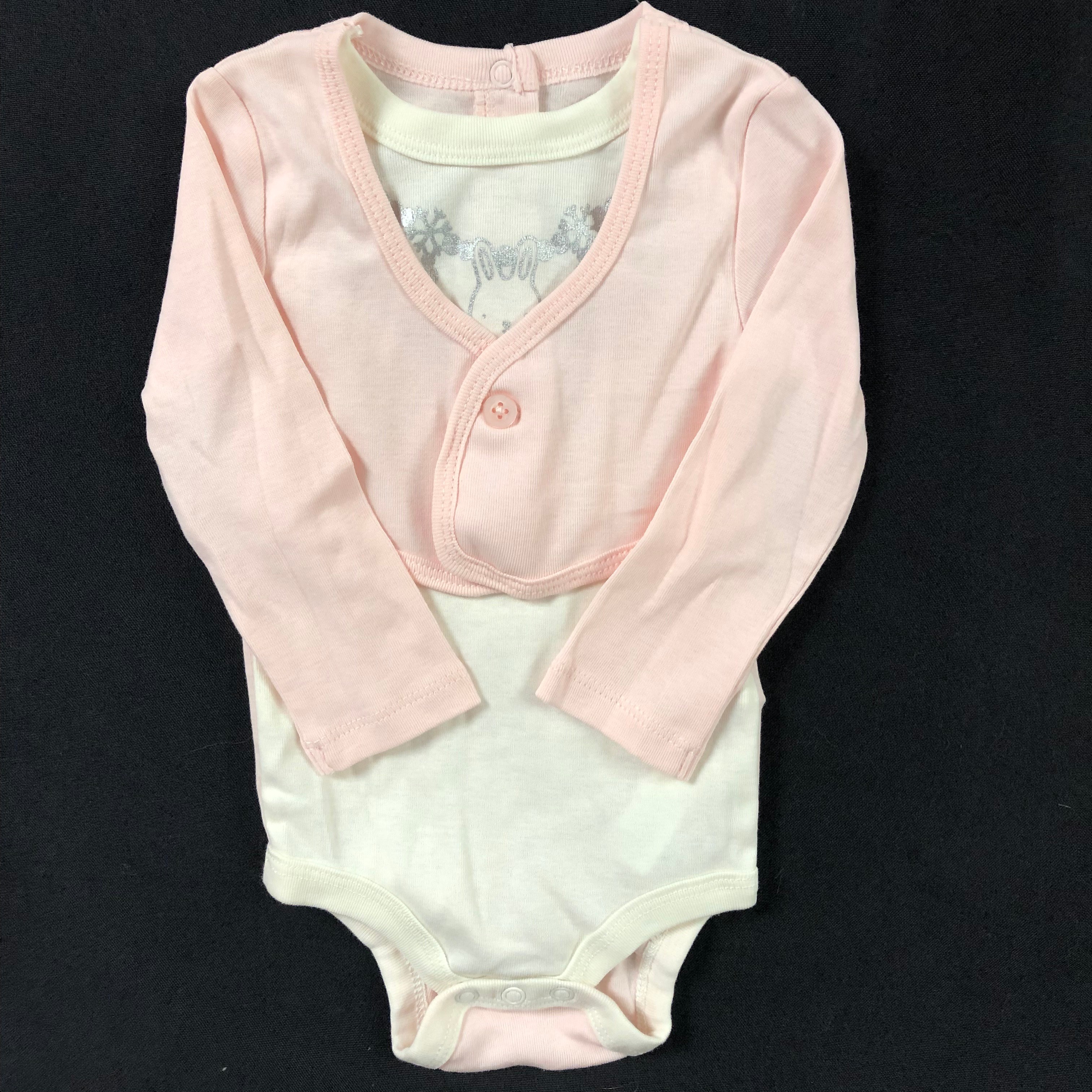 Brand New Baby Girl Holiday Bunny Clothes - photo 2