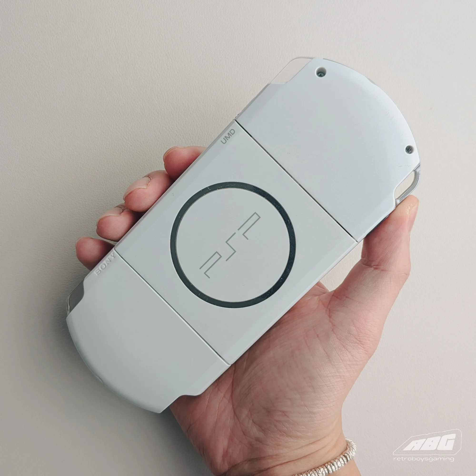 Sony PlayStation Portable PSP-3000 (White, Modded) image indicator(5)