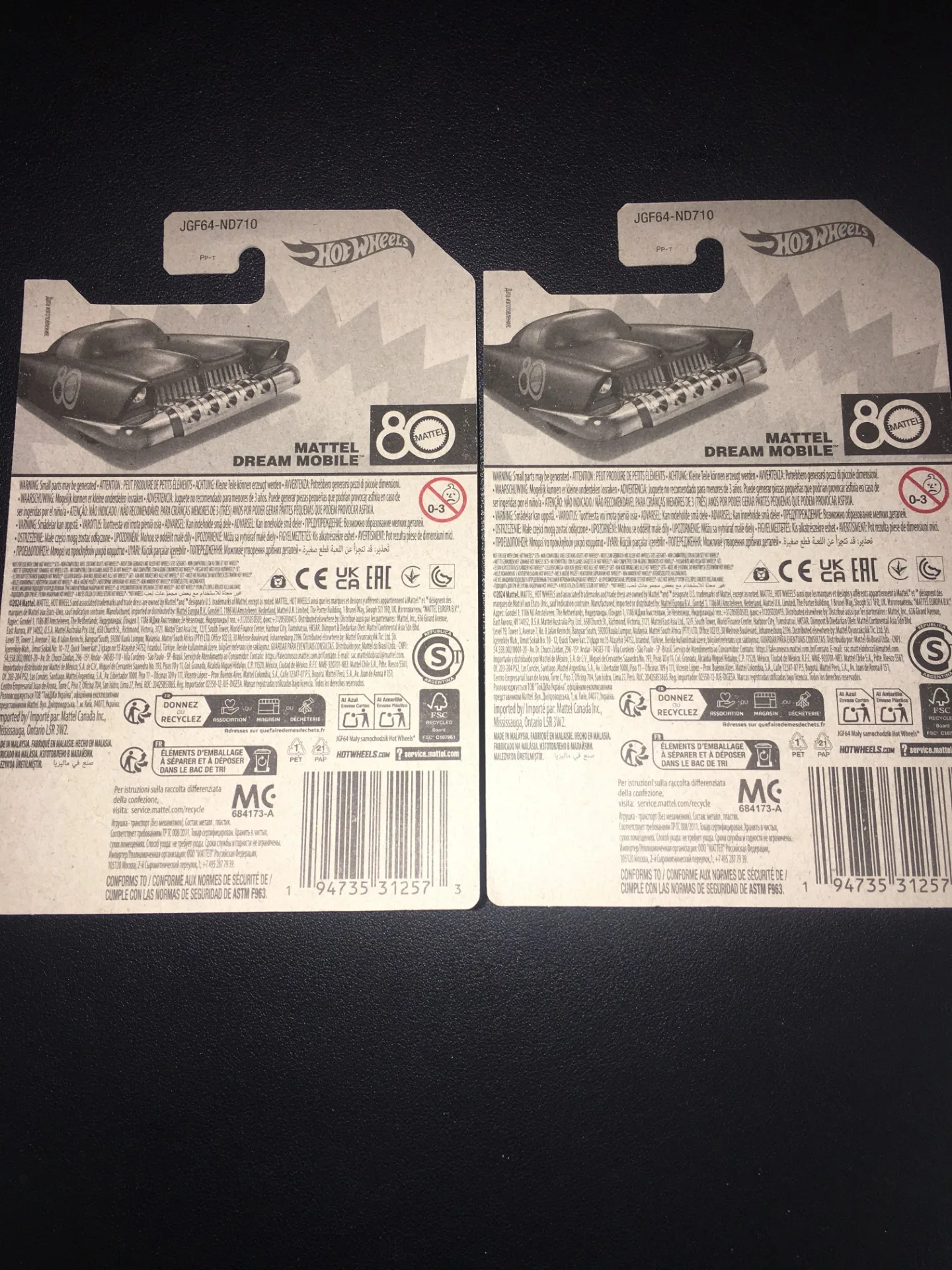 Hot Wheels Mattel Dream Mobile – 80th Anniversary Edition image indicator(3)