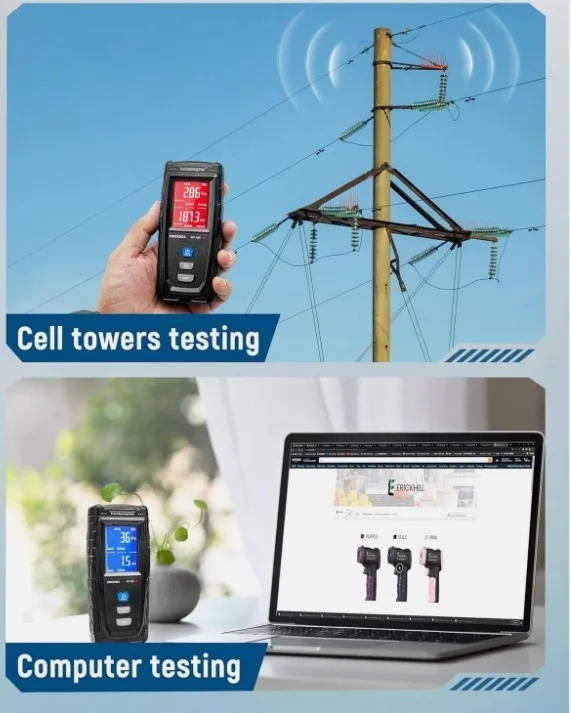 EMF Meter measure electric field around you for your safety! image indicator(3)