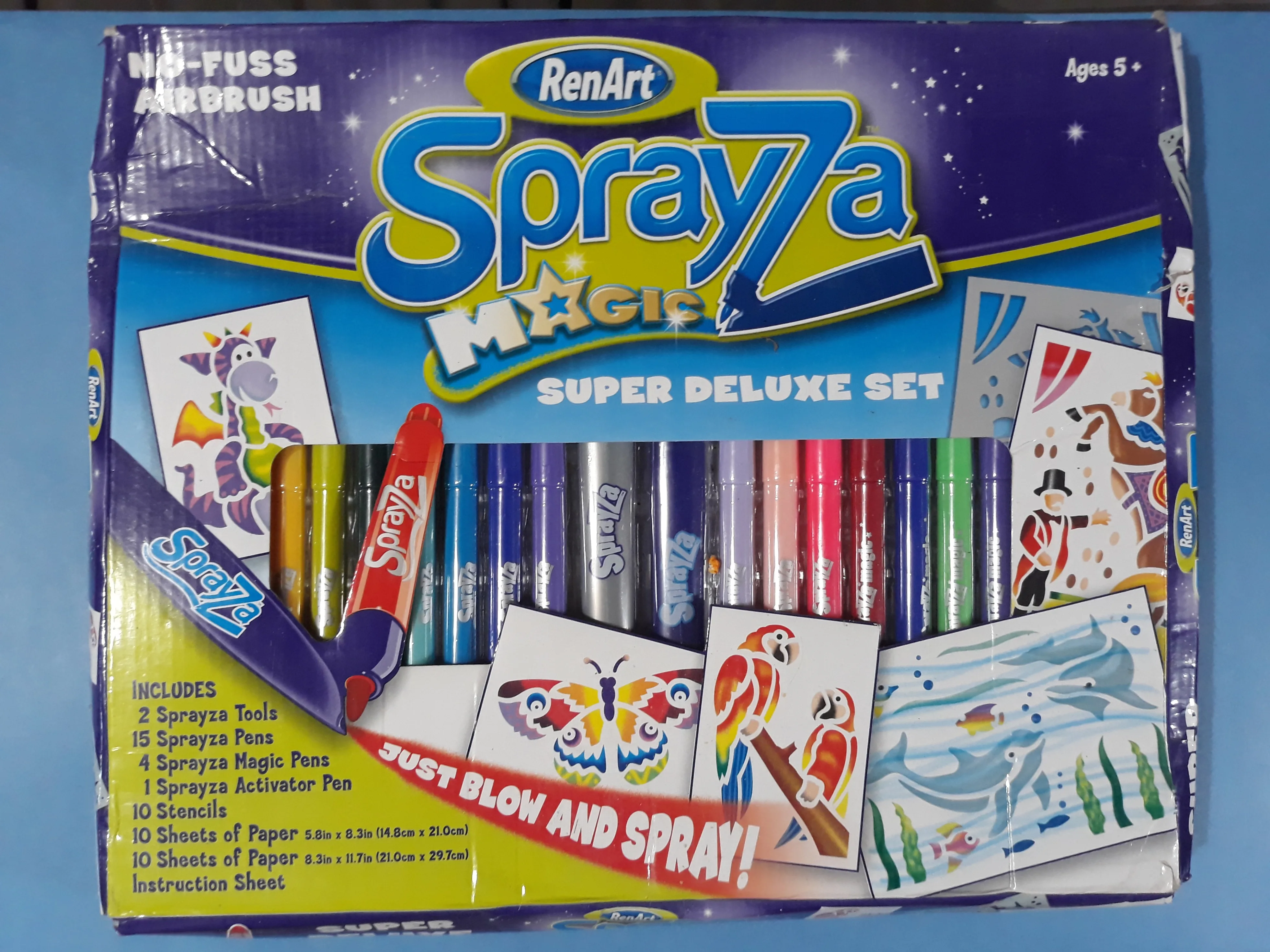 RenArt Sprayza Magic Super Deluxe Set