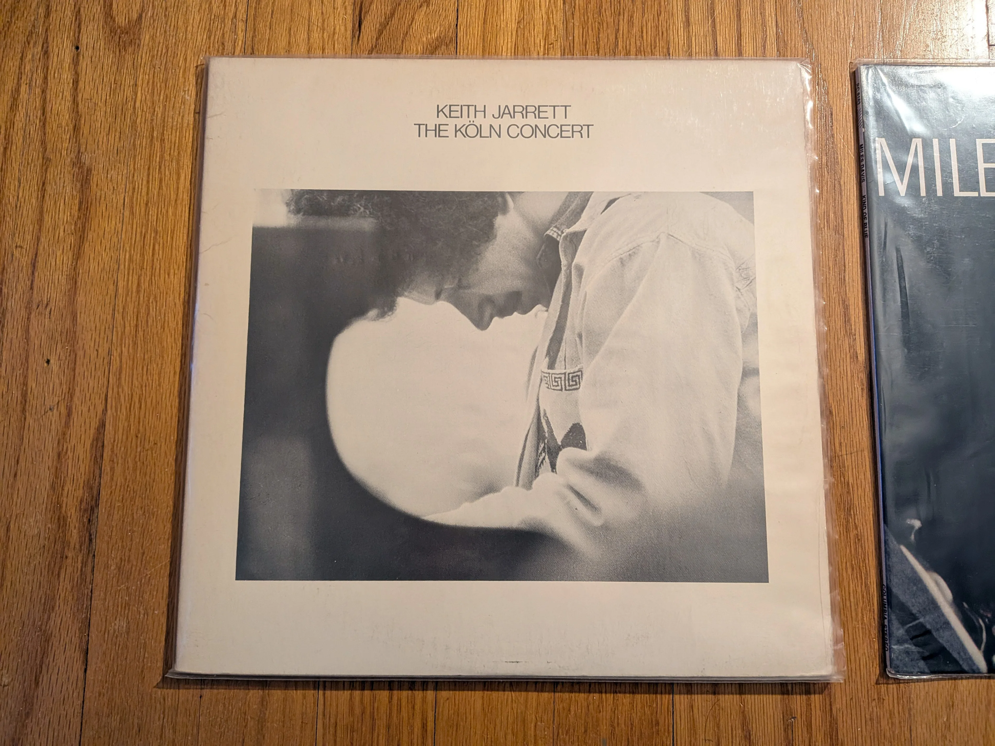 Keith Jarrett Köln Concert & Miles Davis Kind of Blue LP records image indicator(2)