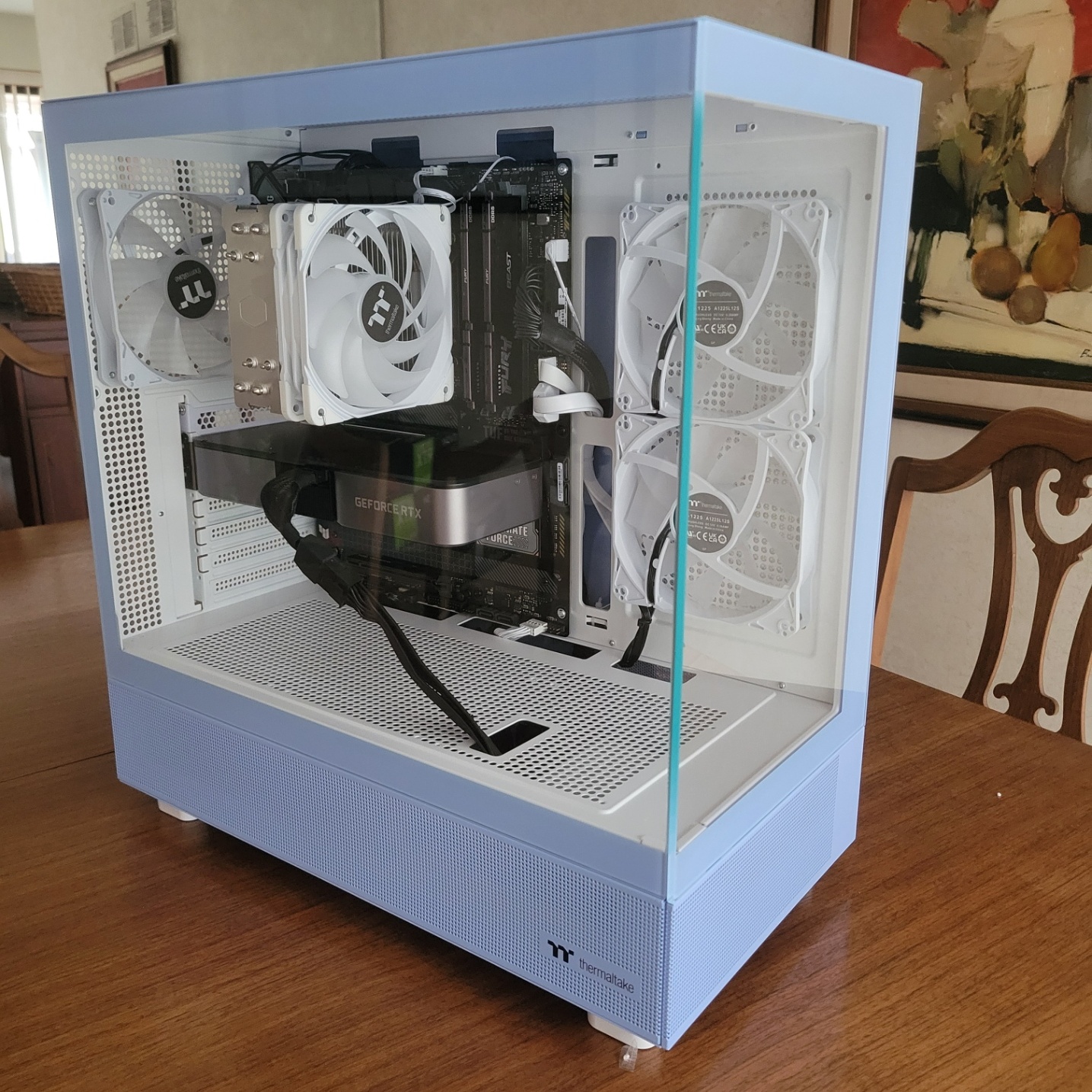 Gaming PC i7-13700F + RTX 3070FE "Baby Blue"
